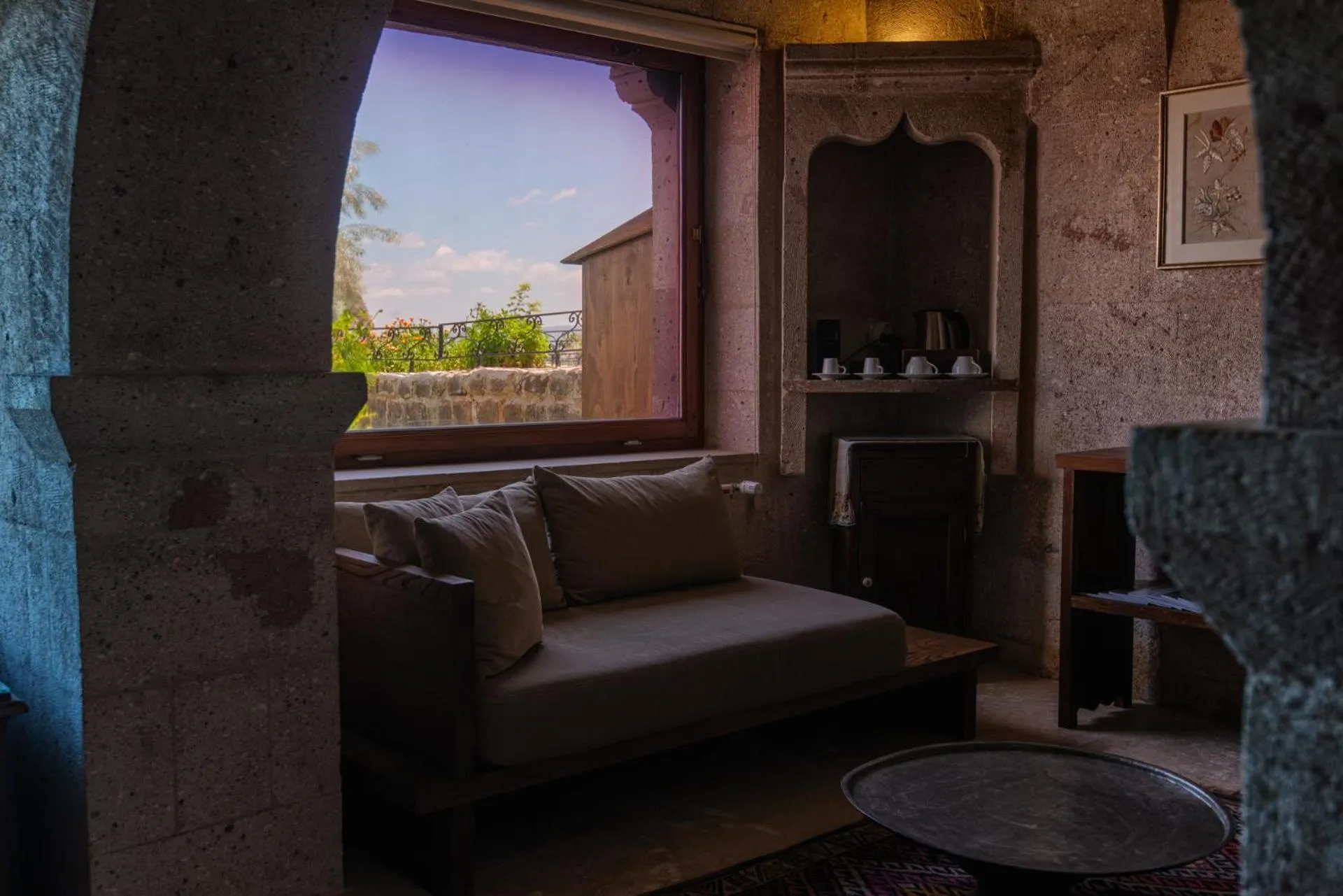 Living room in MUSEUM HOTEL - Relais & Châteaux
