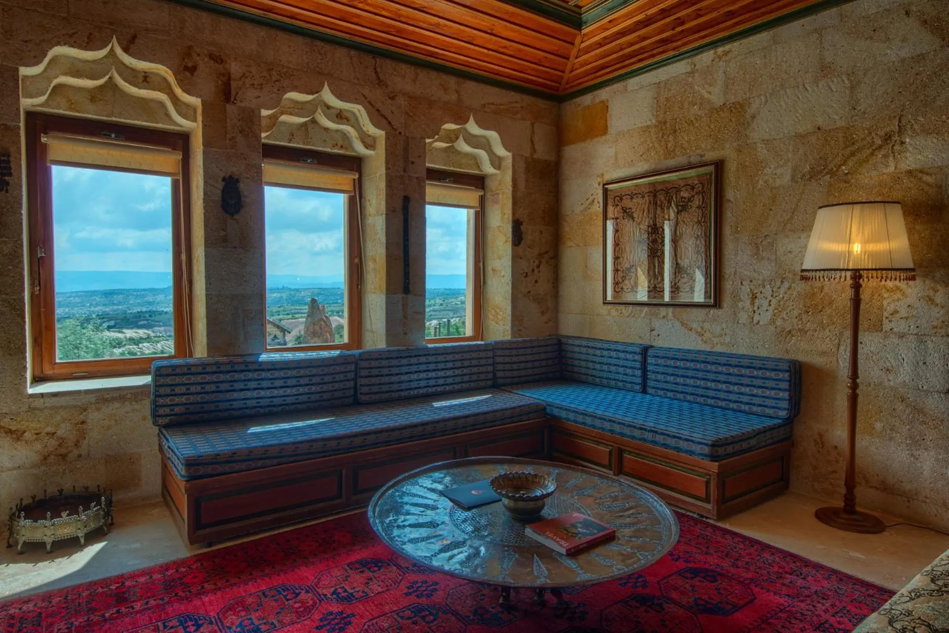 Living room in MUSEUM HOTEL - Relais & Châteaux
