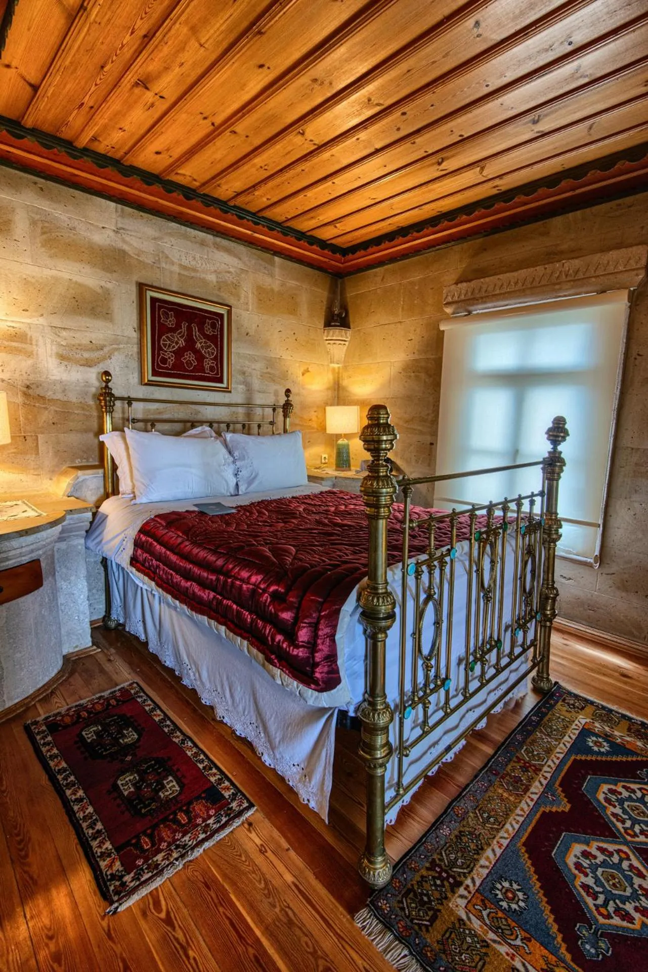 Bed in MUSEUM HOTEL - Relais & Châteaux