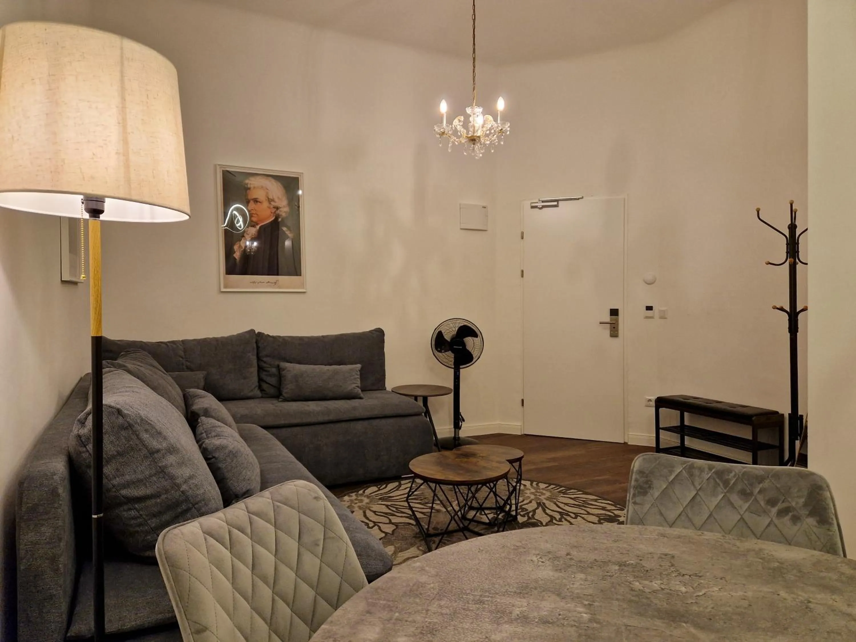 Living room in Pension Mozart - Newly Renovated