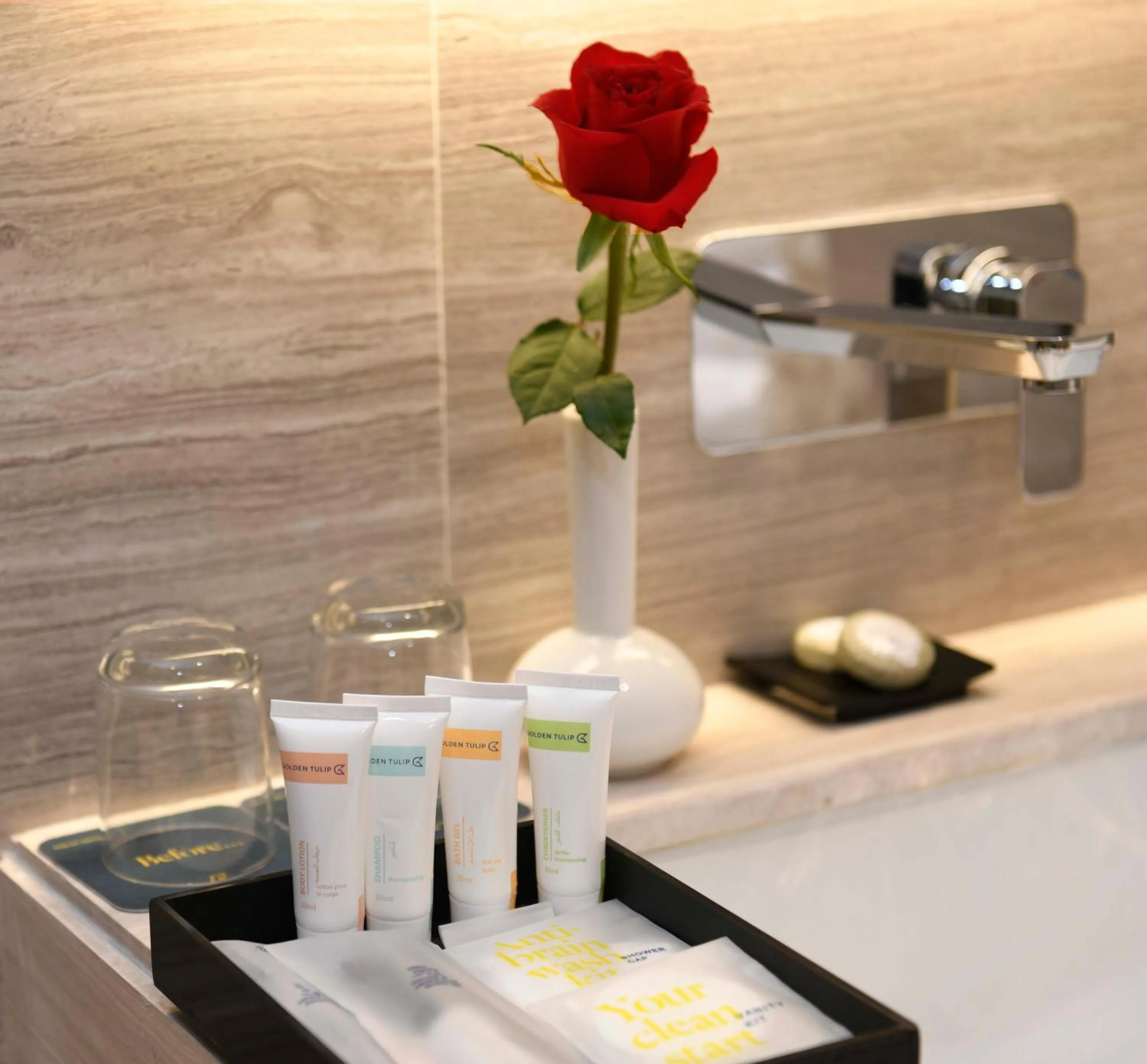 Bathroom in Golden Tulip Riyadh Convention and Exhibition Center