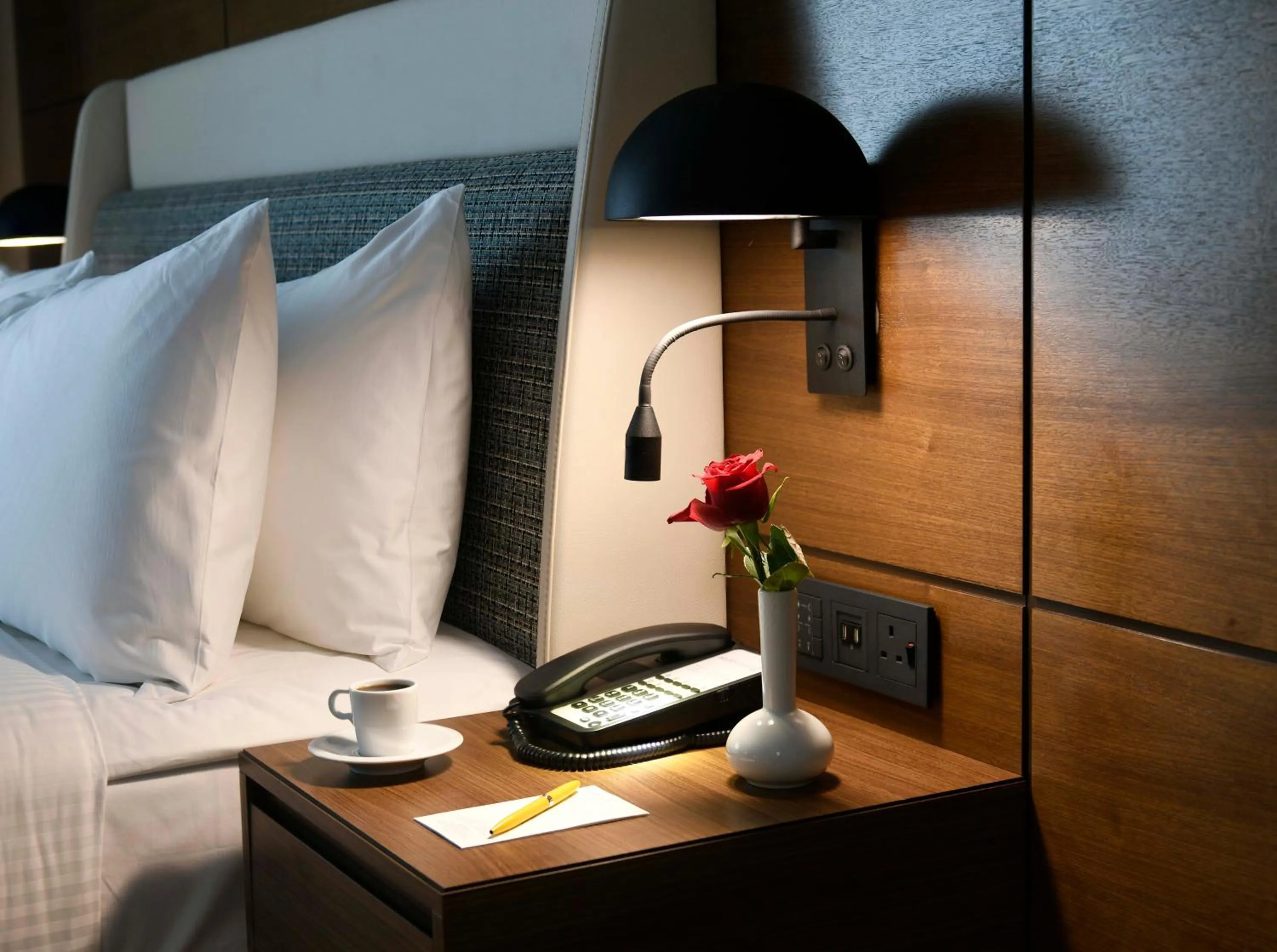 Bed in Golden Tulip Riyadh Convention and Exhibition Center