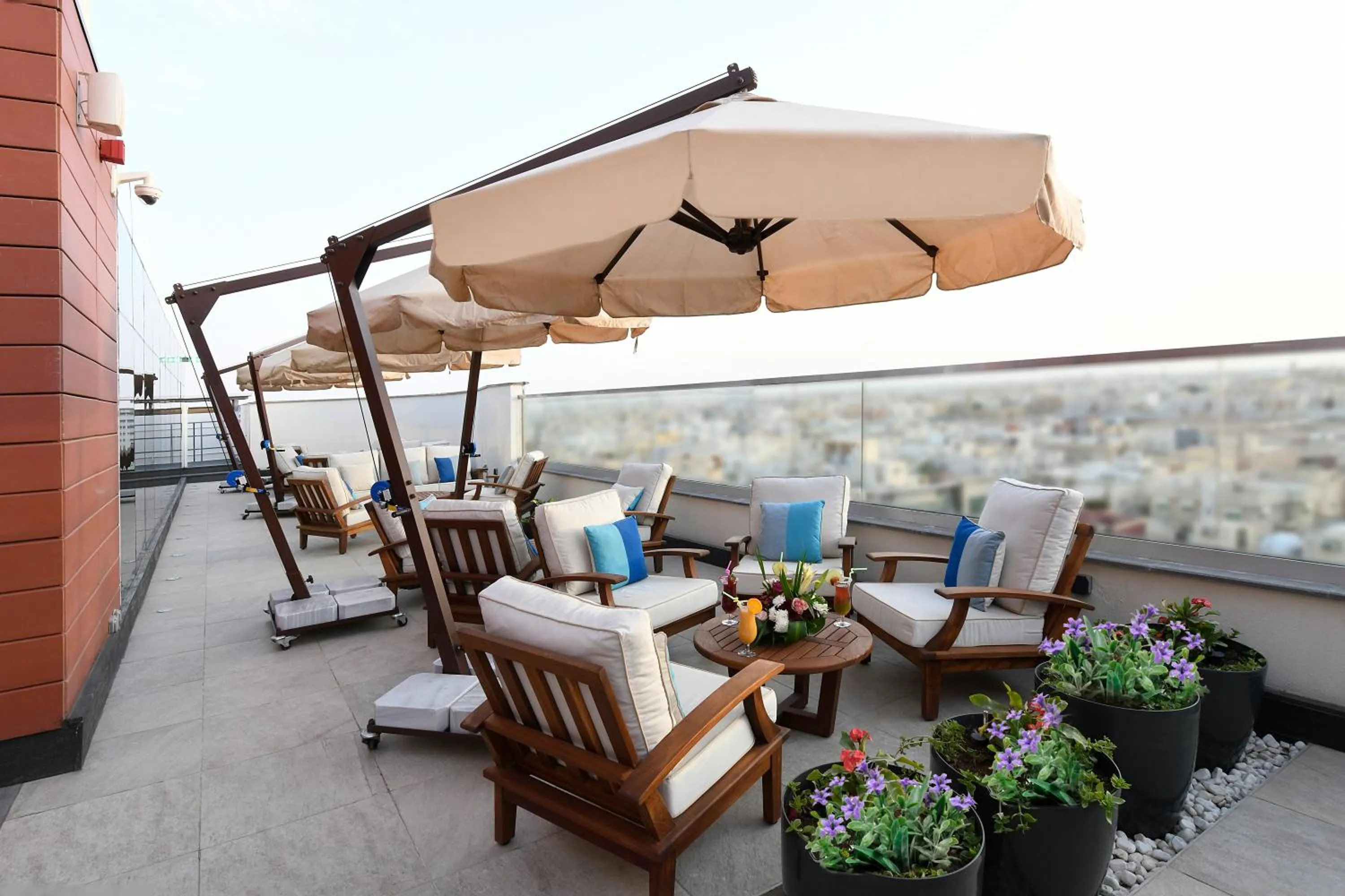 Balcony/Terrace in Golden Tulip Riyadh Convention and Exhibition Center