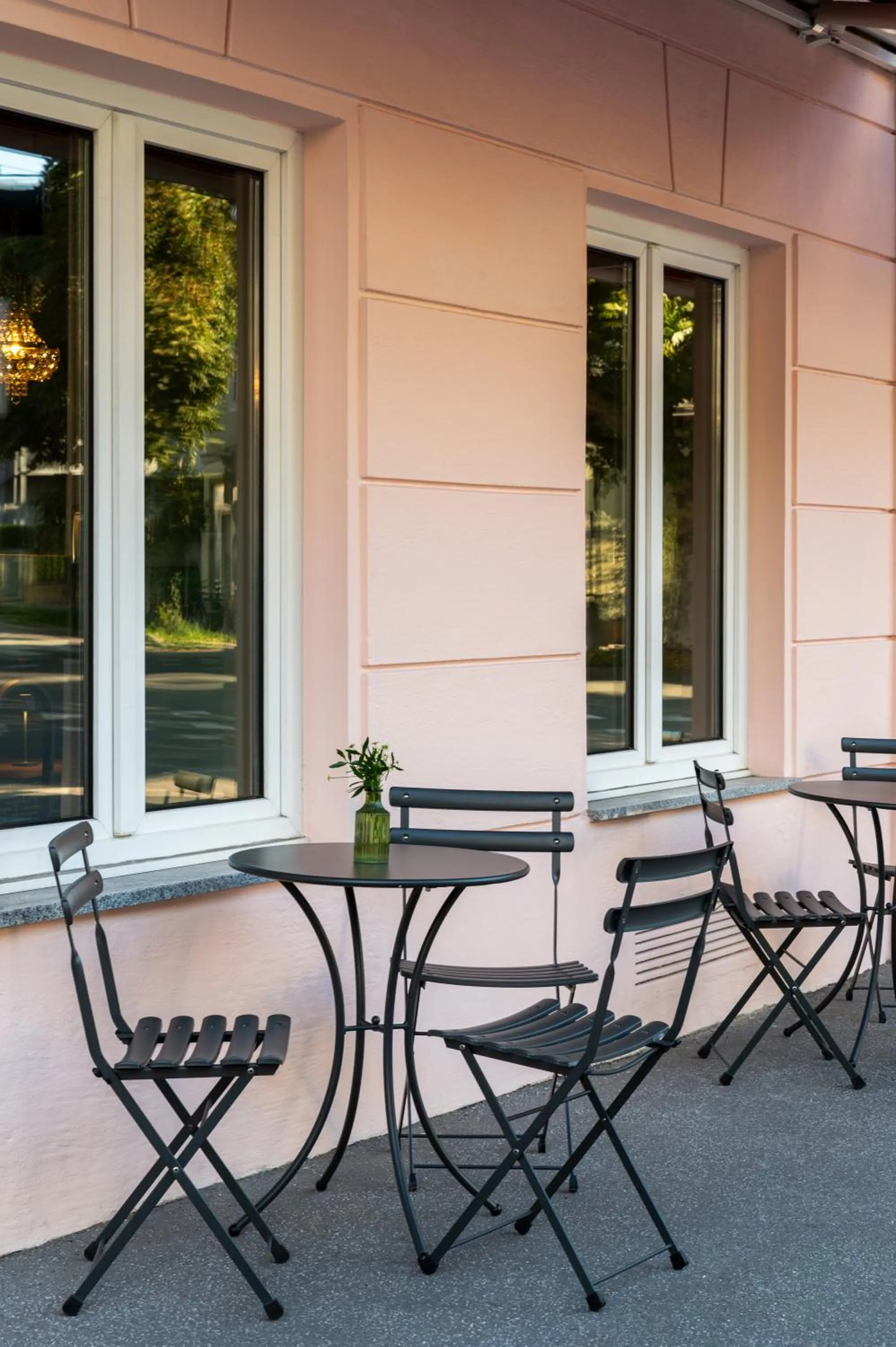 Balcony/Terrace in Hotel Vier Jahreszeiten Salzburg