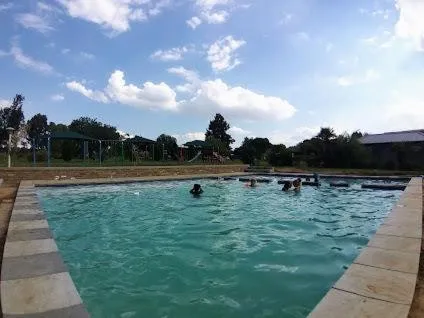 Pool view in Vaal Marina Resort