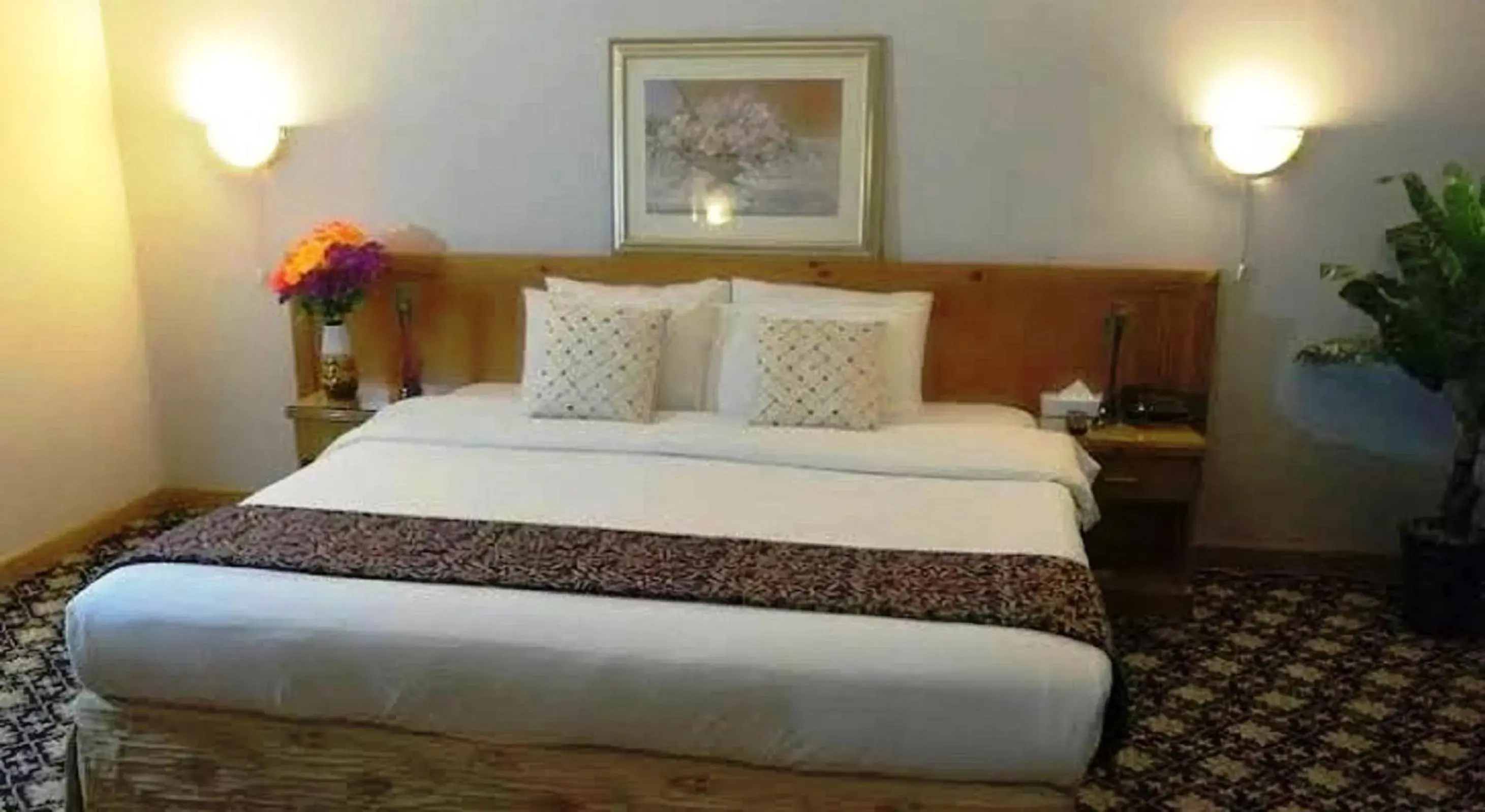 Bed in Phoenicia Tower Hotel