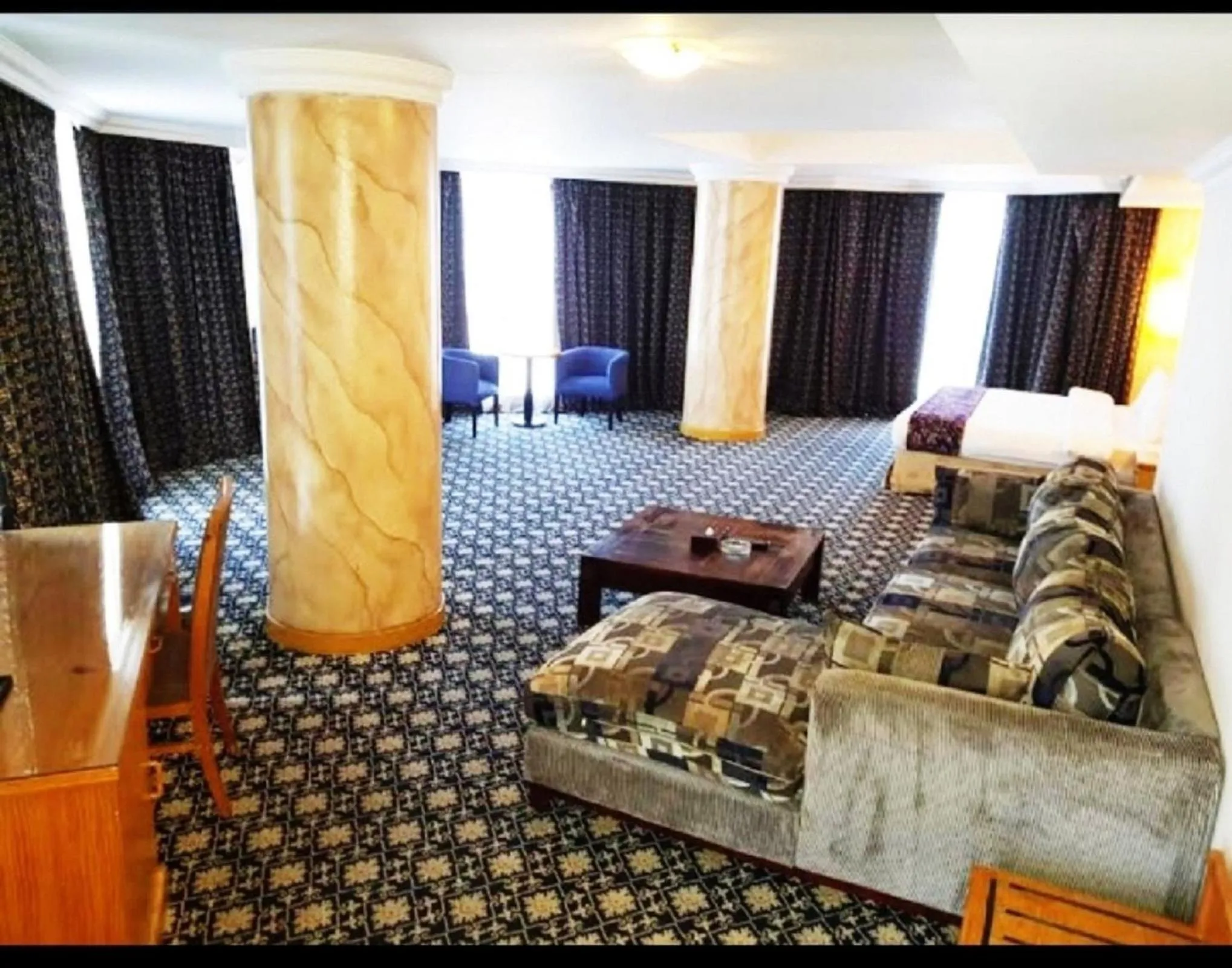 Bed in Phoenicia Tower Hotel And Spa