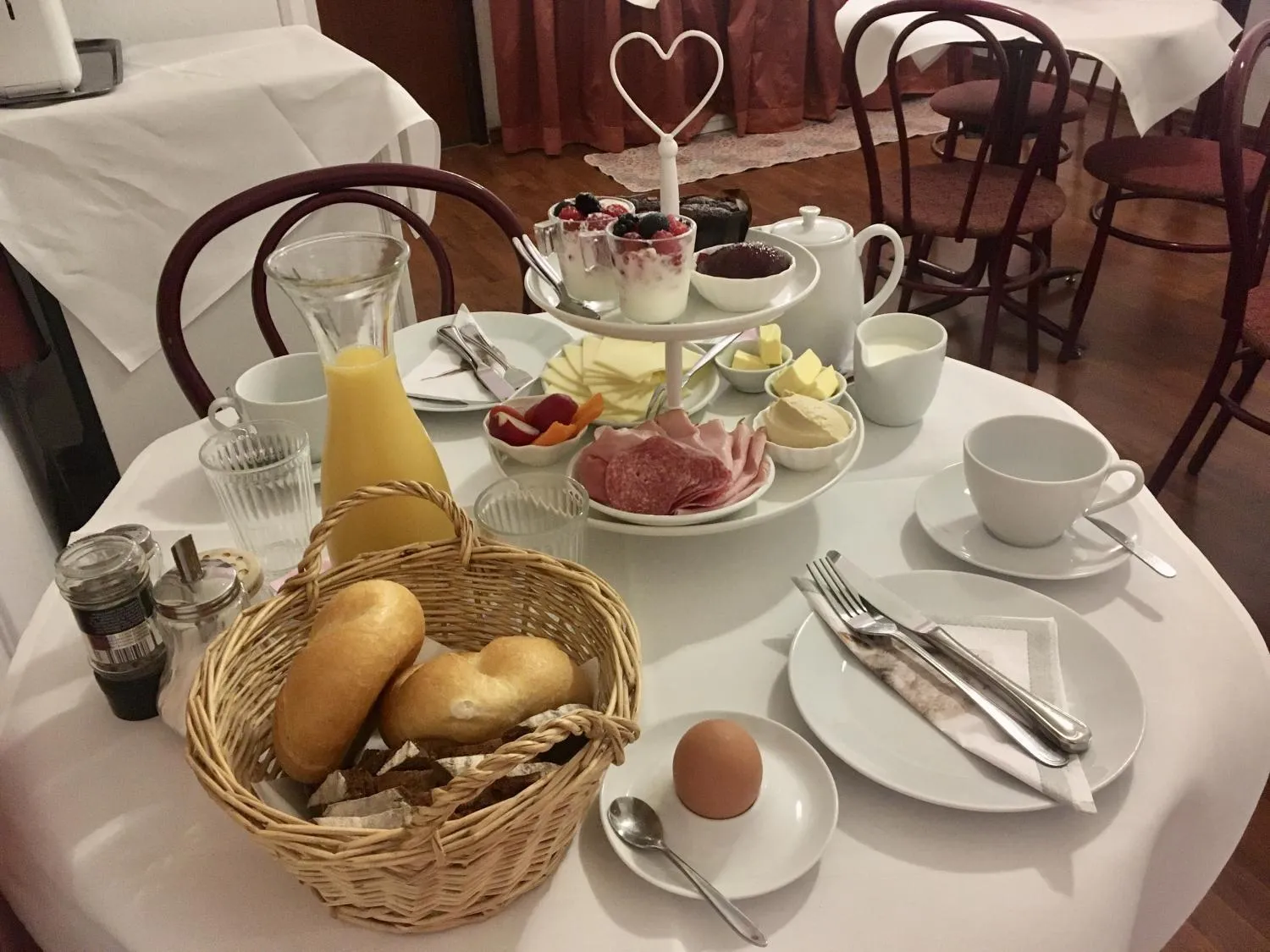 Food in Pension Lerner