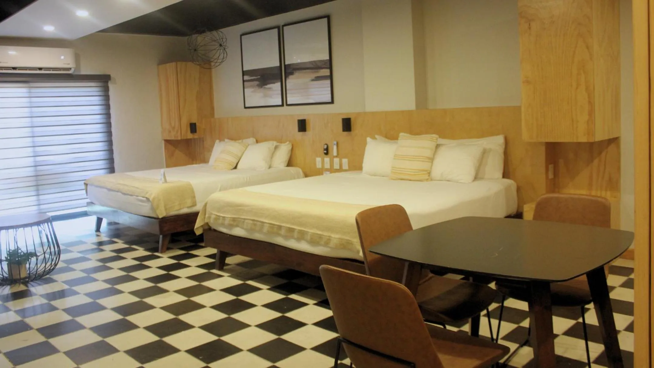 Bed in Joint Boutique Hotel