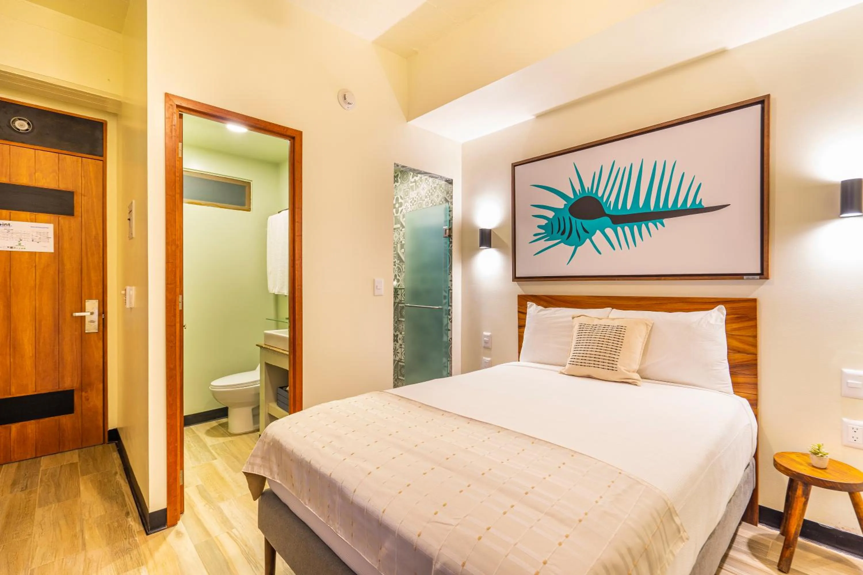 Bed in Joint Boutique Hotel