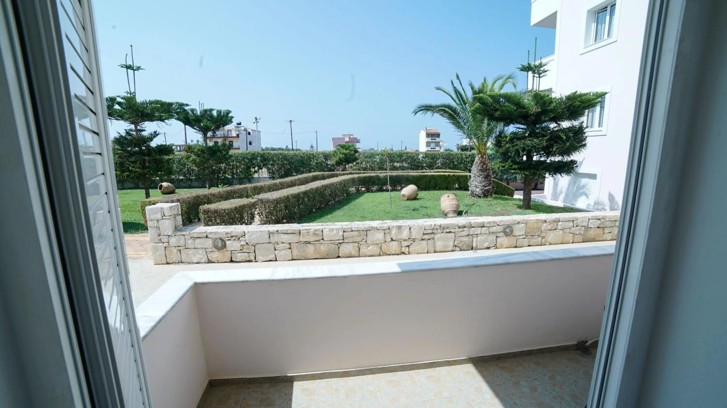 Balcony/Terrace in Yiannis Manos Hotel Resort