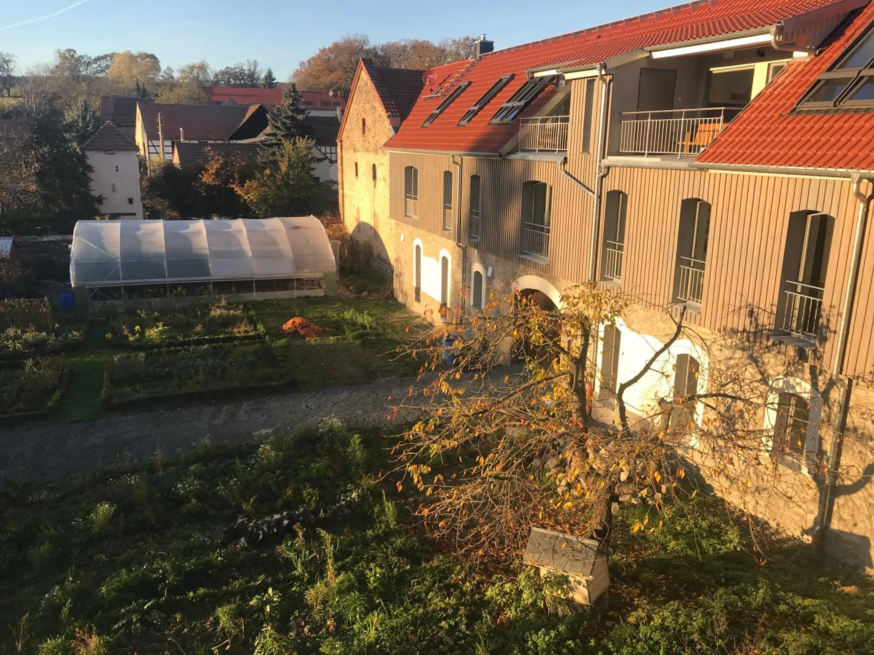 Property building in Gästehaus Lausnitz Zimmer