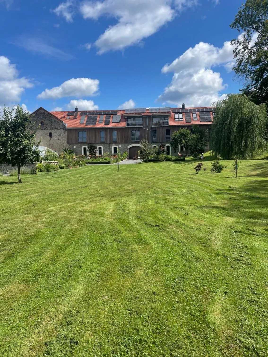 Property building in Gästehaus Lausnitz Zimmer