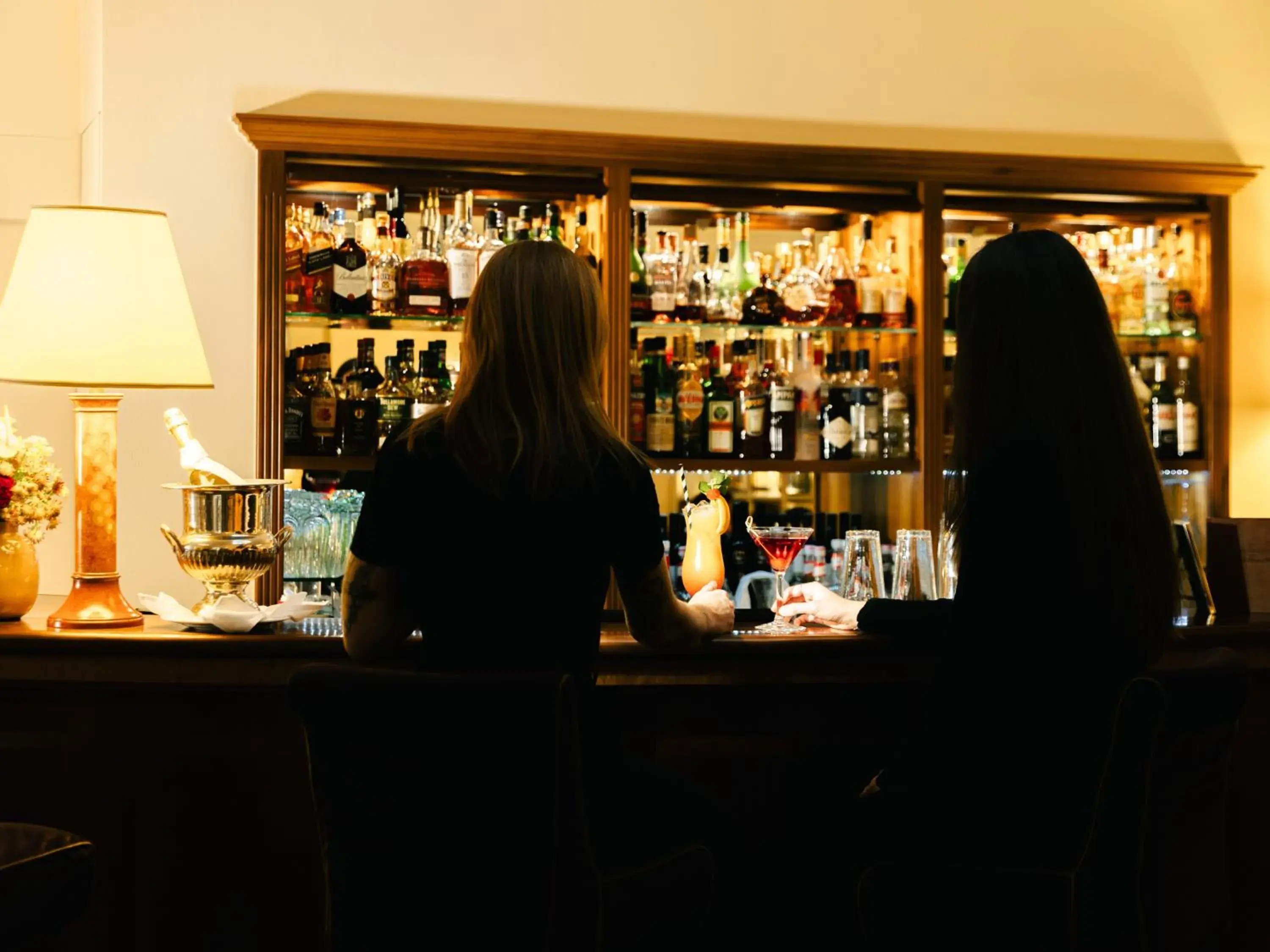 Lounge or bar in Hotel Kaiserhof Wien Lounge or bar in Hotel Kaiserhof Wien