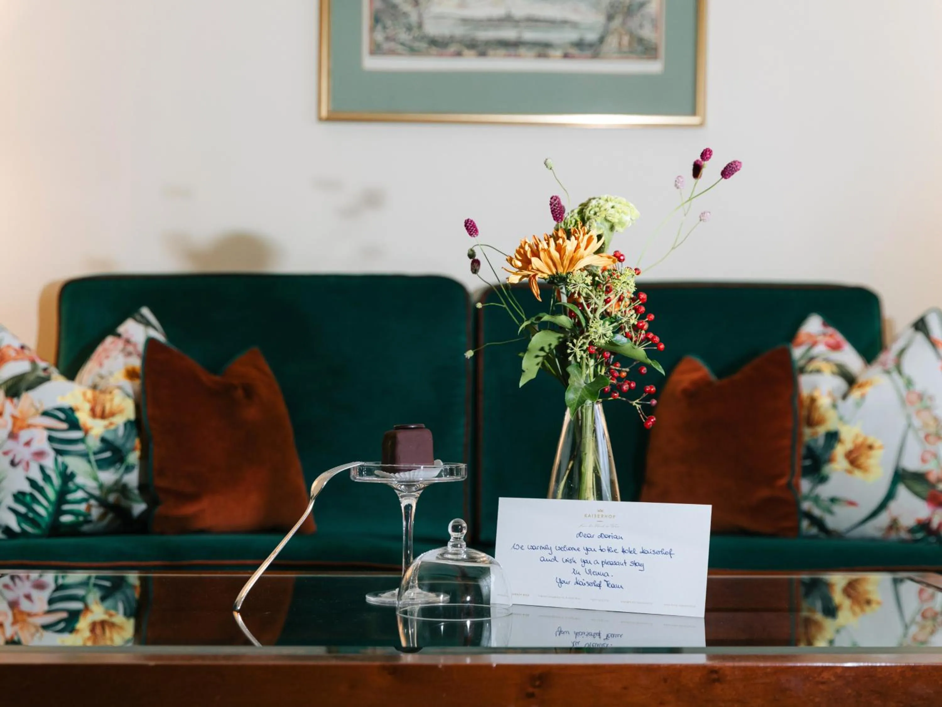 Food and drinks in Hotel Kaiserhof Wien