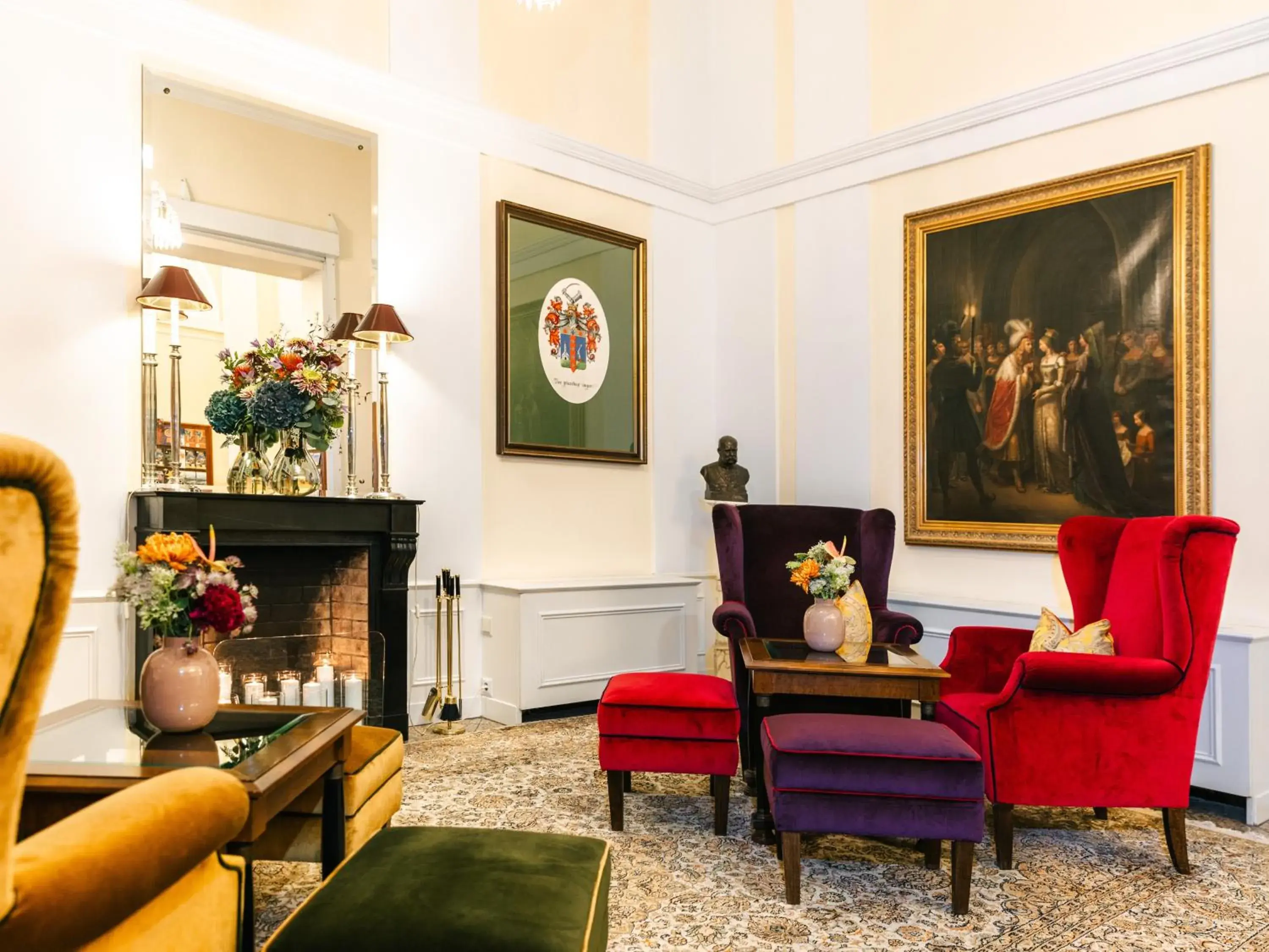 Lobby or reception in Hotel Kaiserhof Wien Lobby or reception in Hotel Kaiserhof Wien