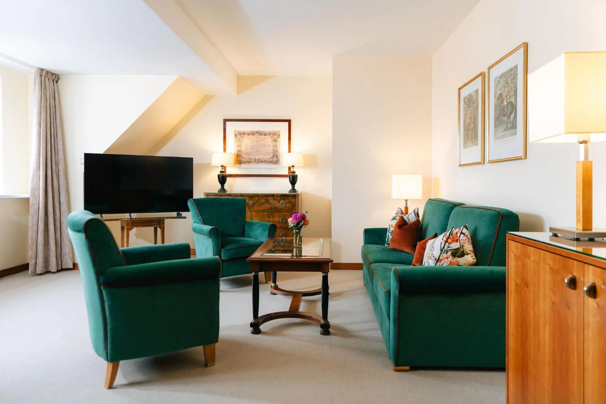 Living room in Hotel Kaiserhof Wien