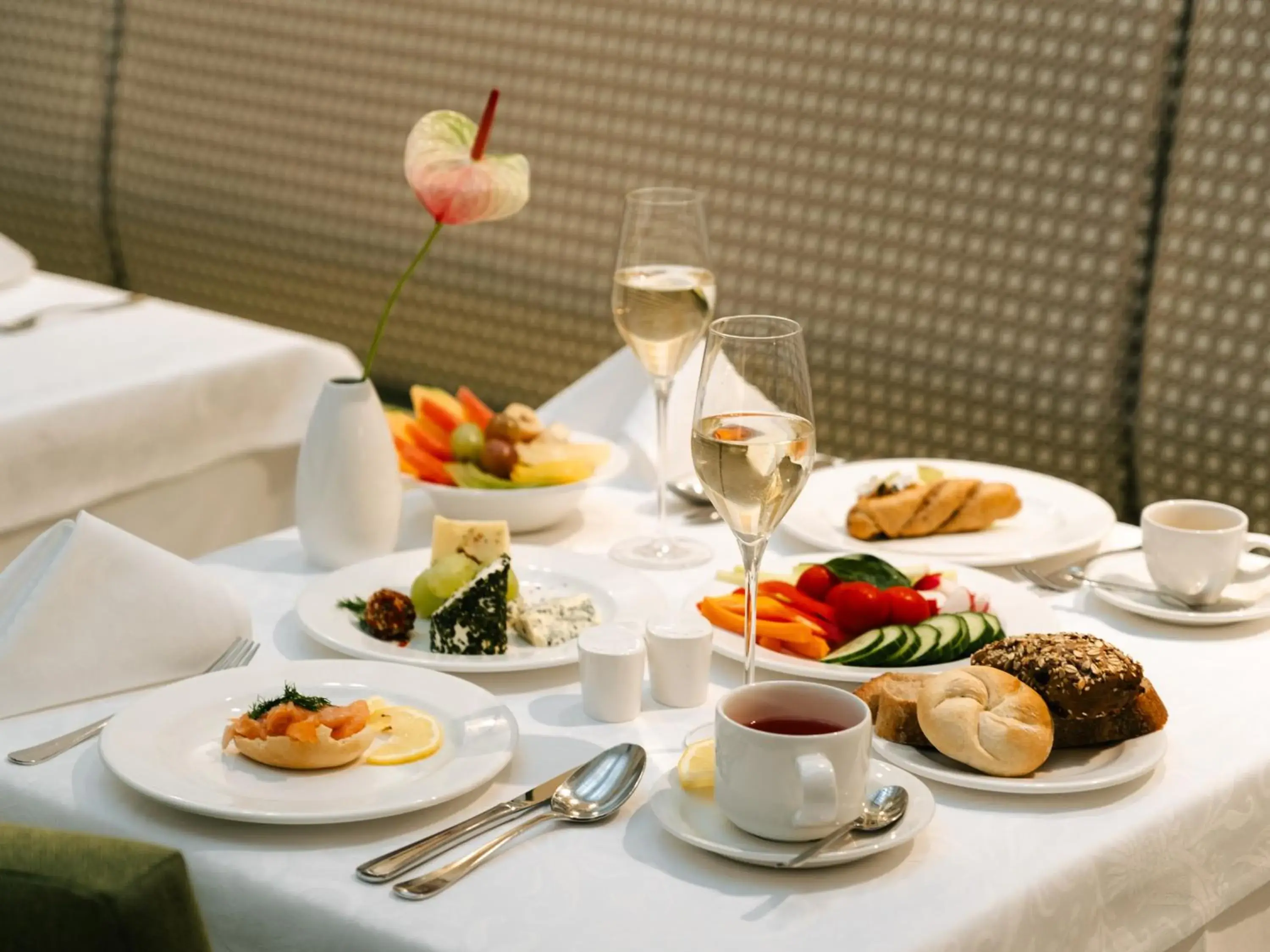 Breakfast in Hotel Kaiserhof Wien Breakfast in Hotel Kaiserhof Wien