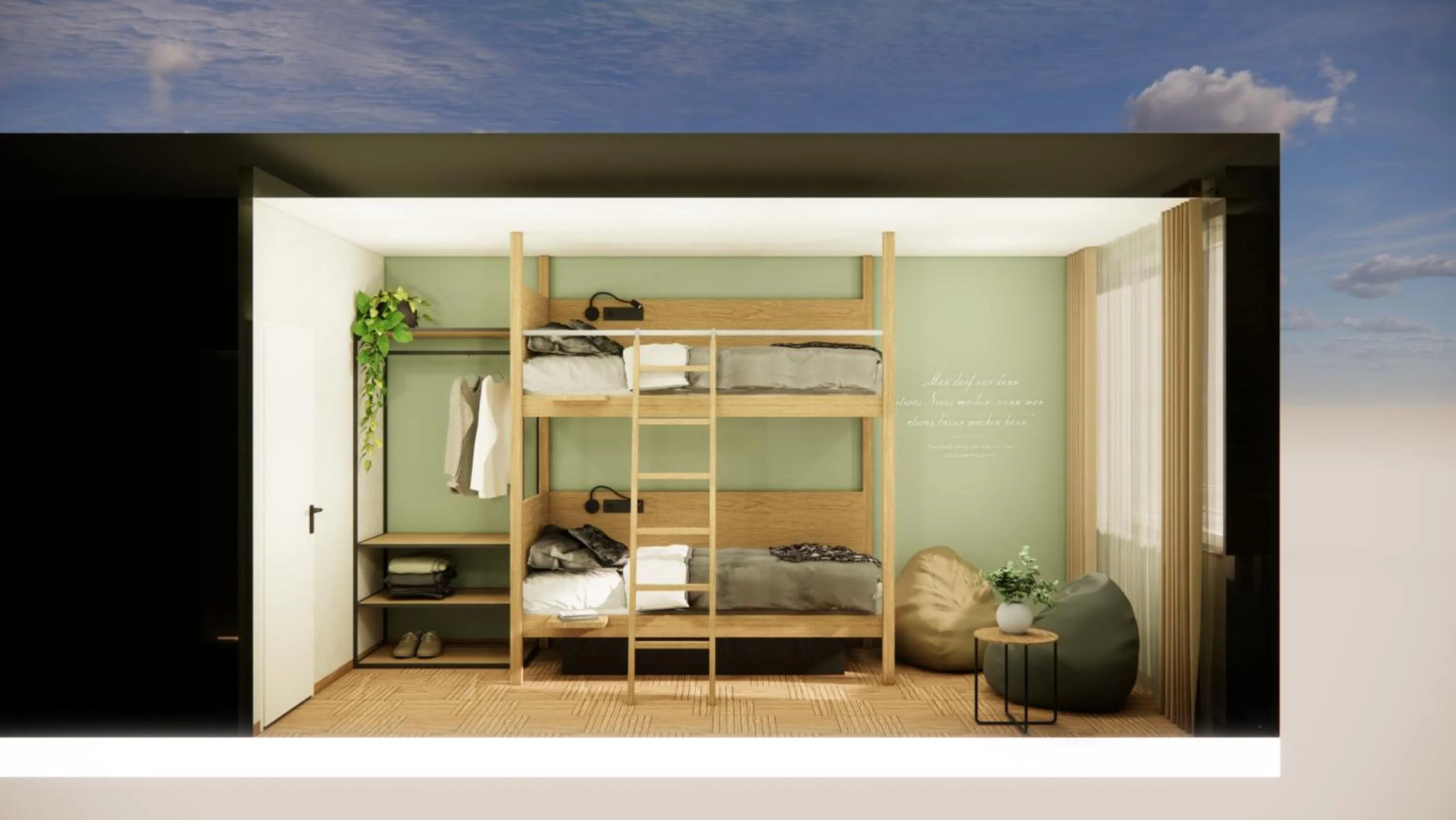 Bed in Henriette Stadthotel Vienna