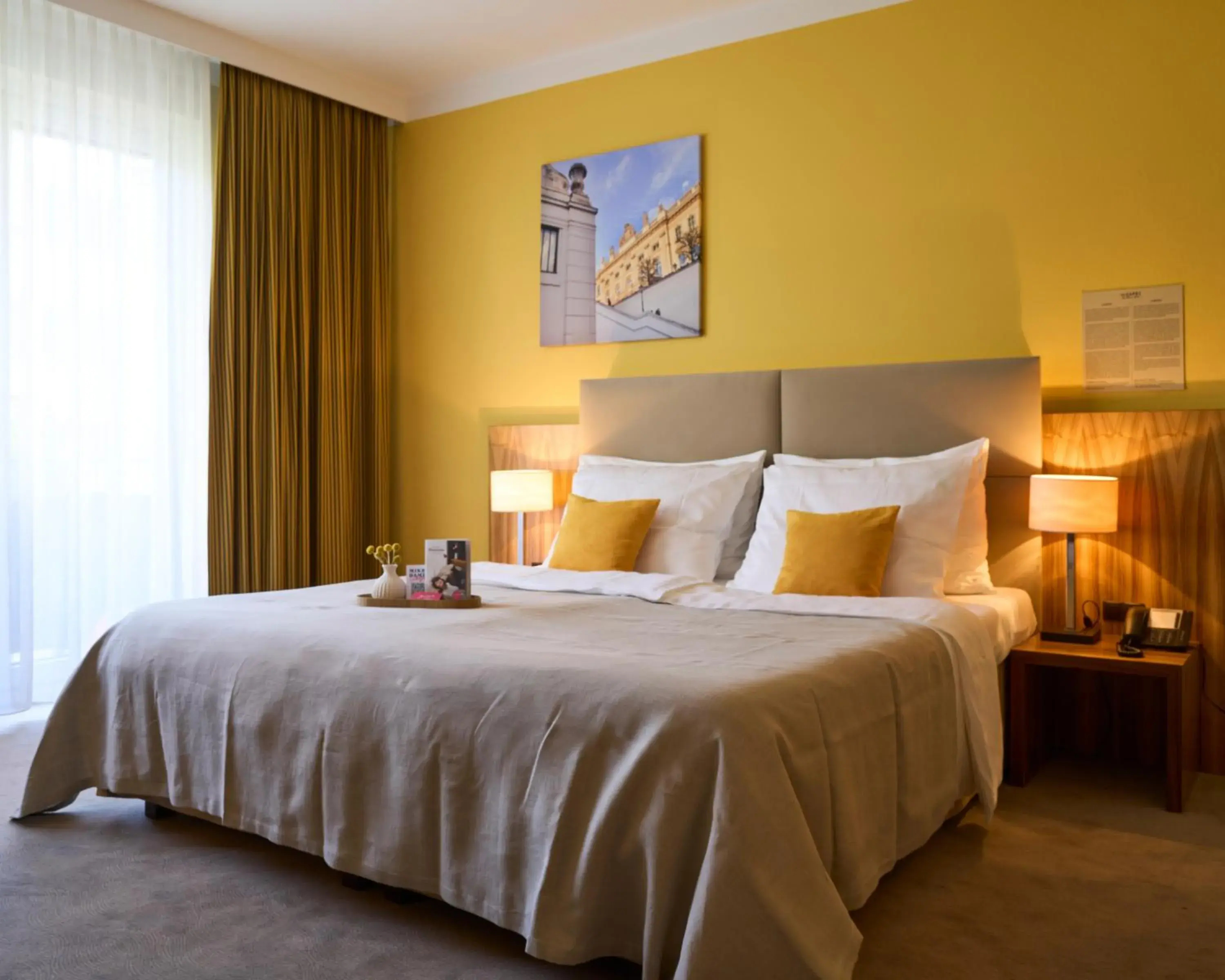 Bed in Henriette Stadthotel Vienna Bed in Henriette Stadthotel Vienna