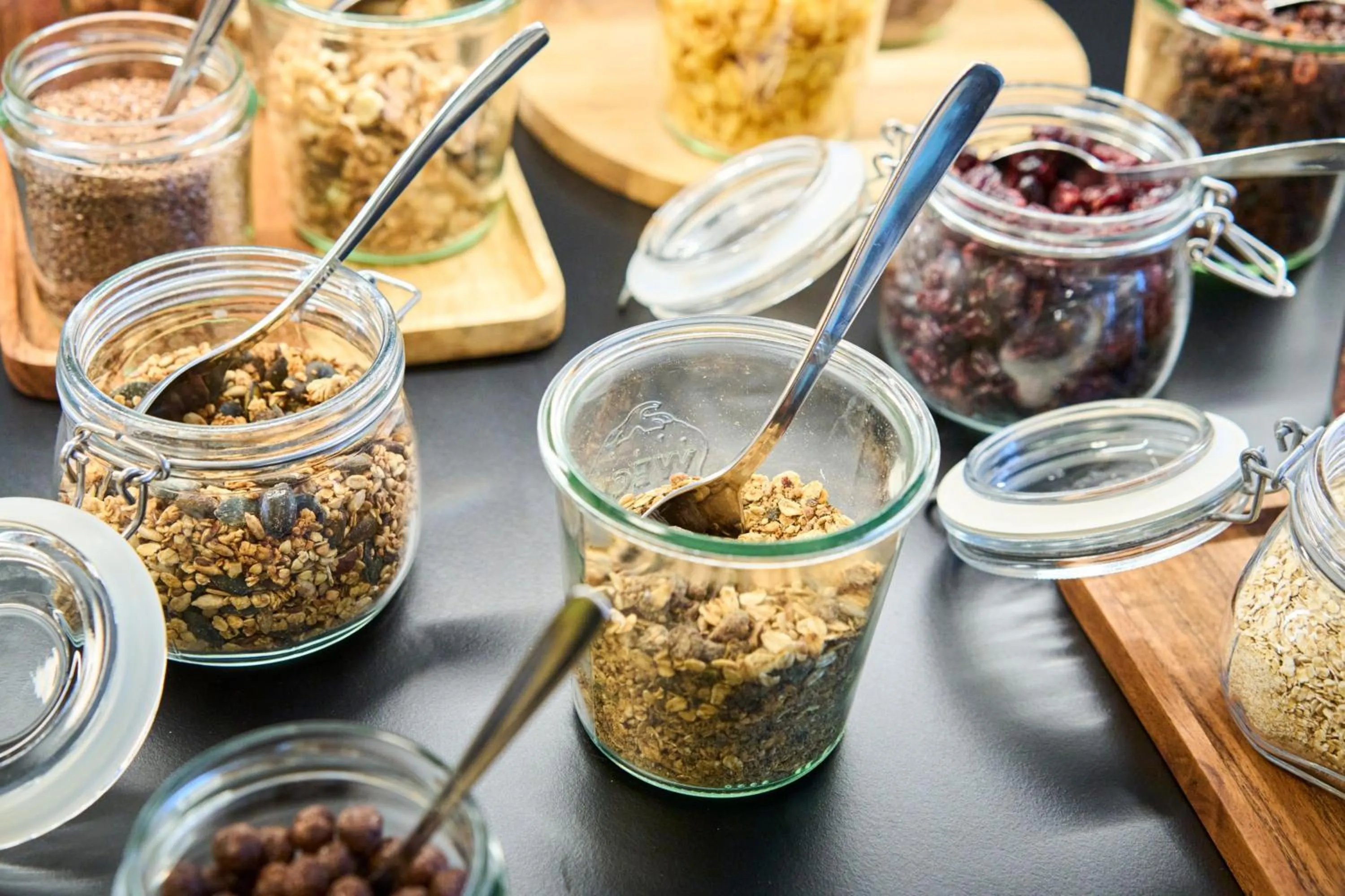 Buffet breakfast in Henriette Stadthotel Vienna