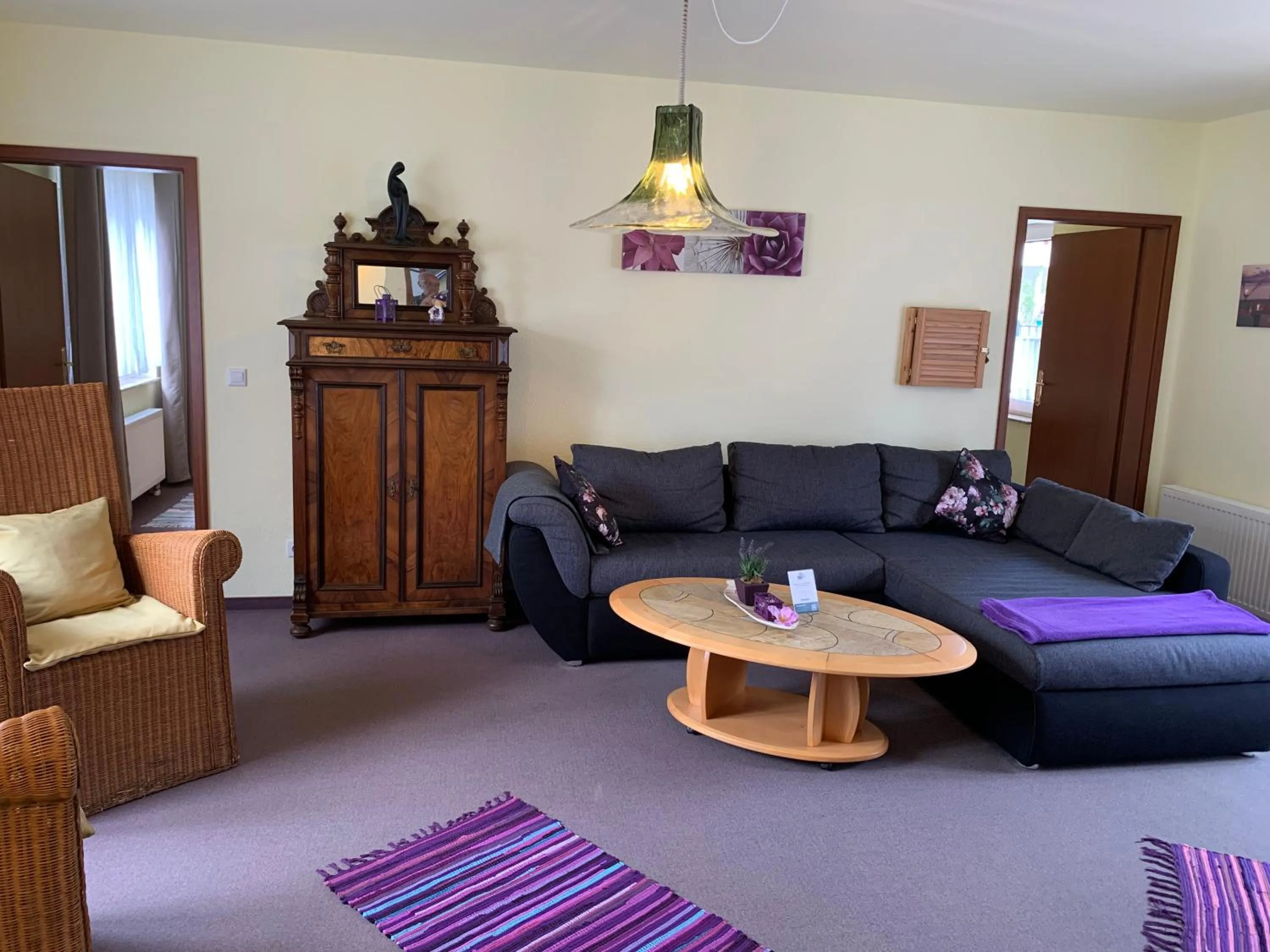 Living room in Hotel-Pension Teutonia