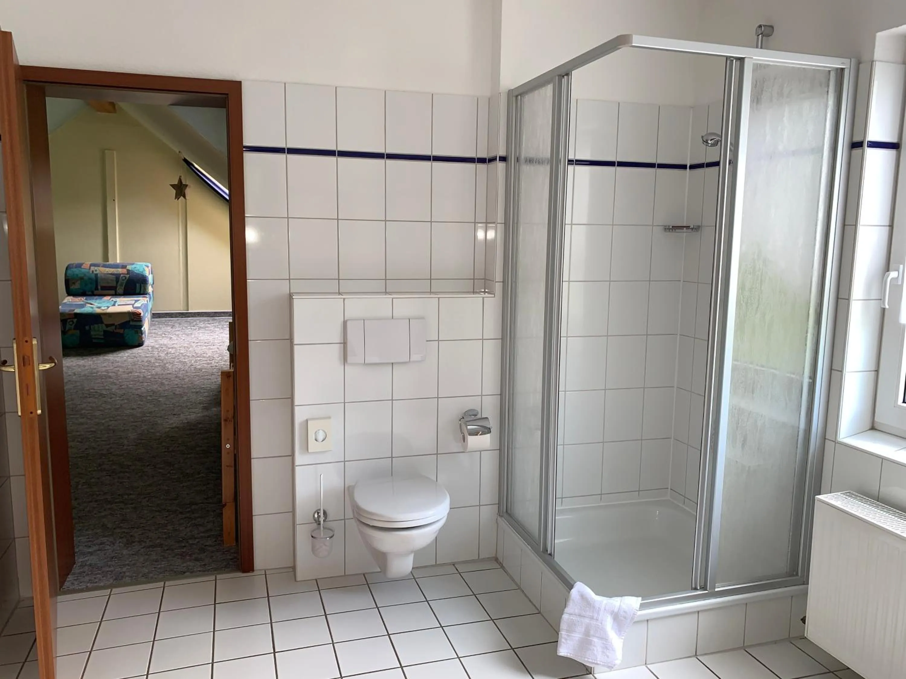 Bathroom in Hotel-Pension Teutonia