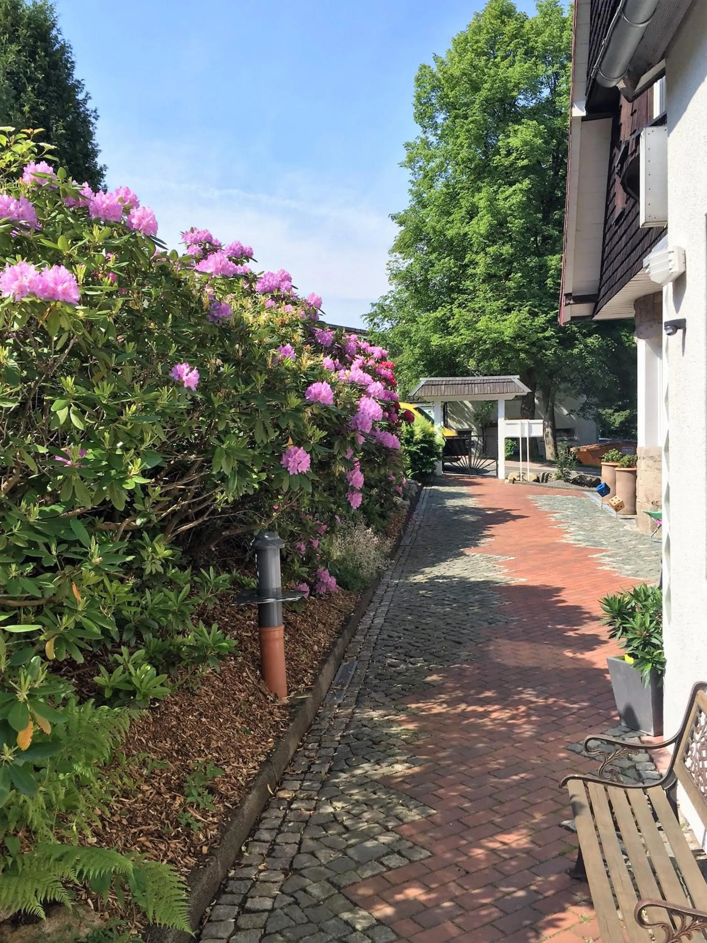 Facade/entrance in Hotel-Pension Teutonia