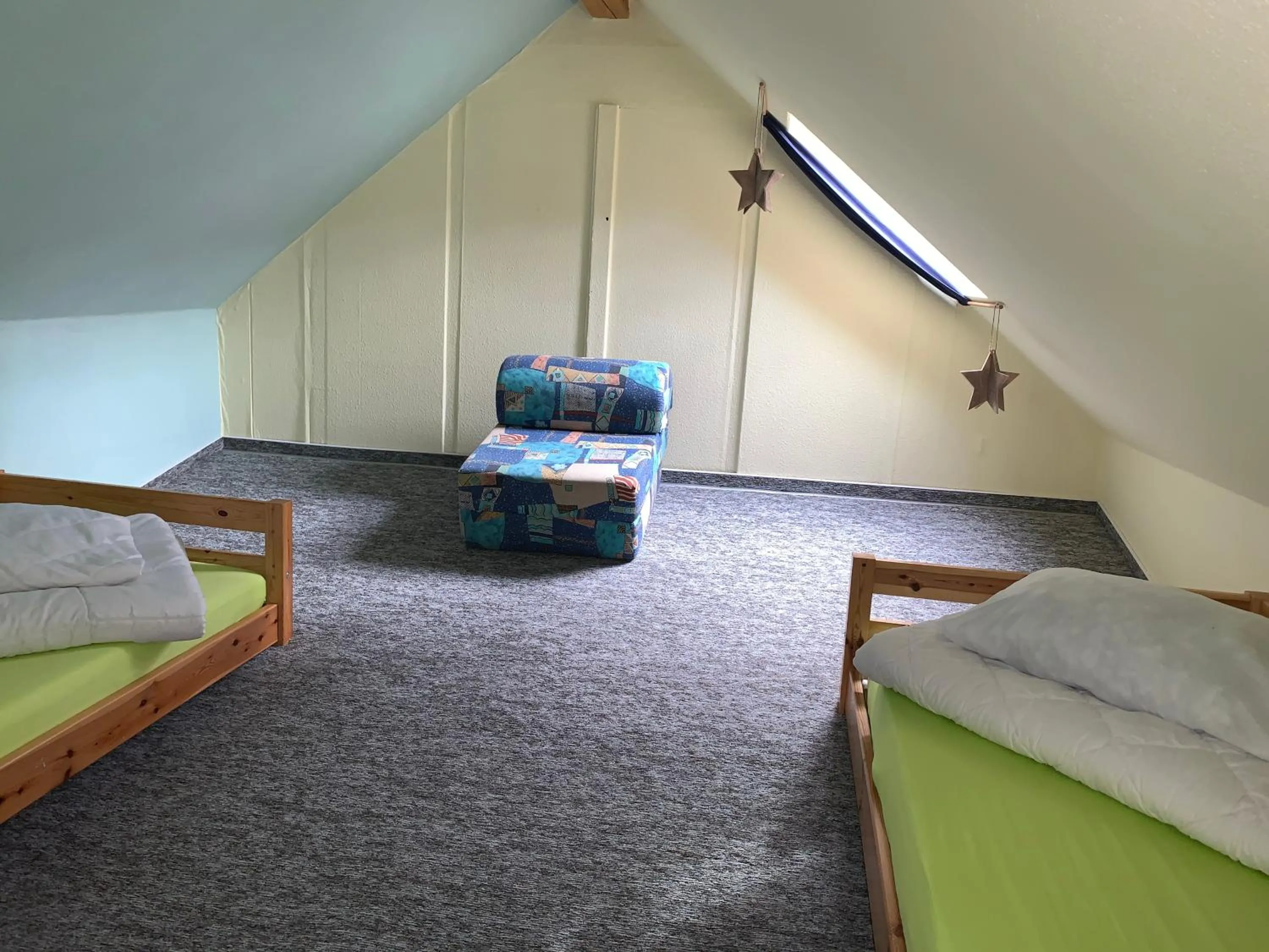 Bedroom, Bed in Hotel-Pension Teutonia