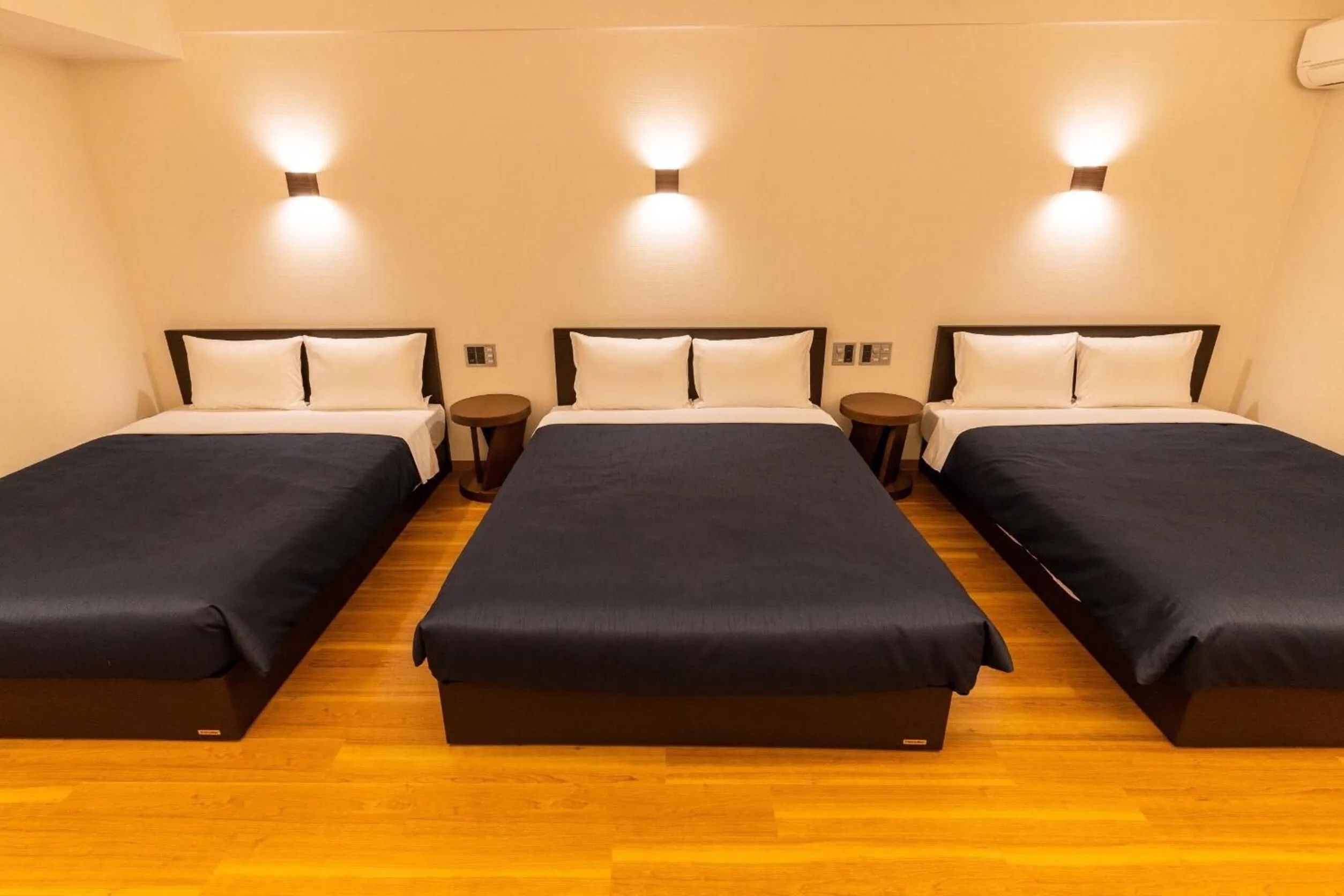 Bed in Hotel Iori ホテル庵