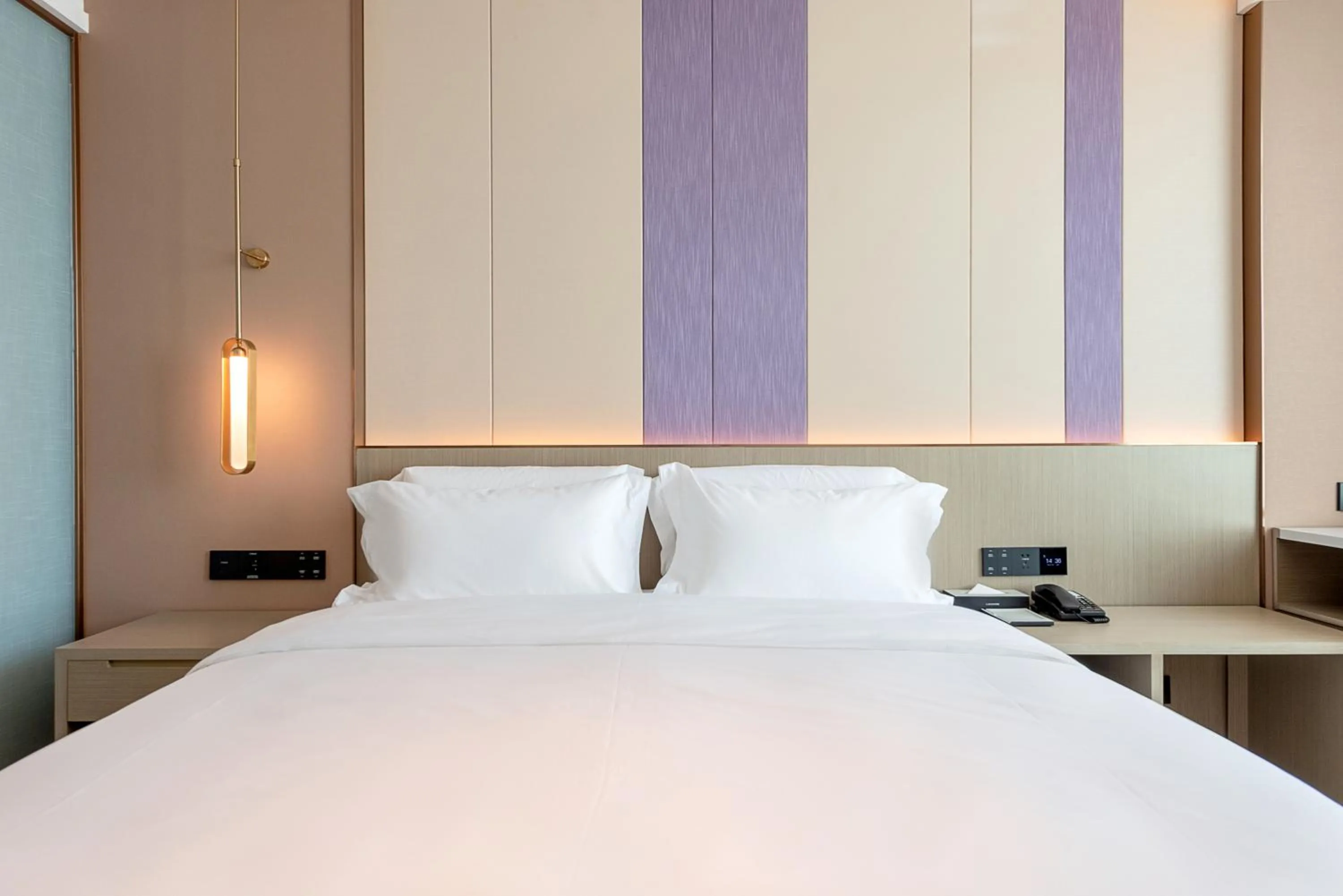 Bed in Lavande Hotel Shenzhen Baoan International Convention and Exhibition Center