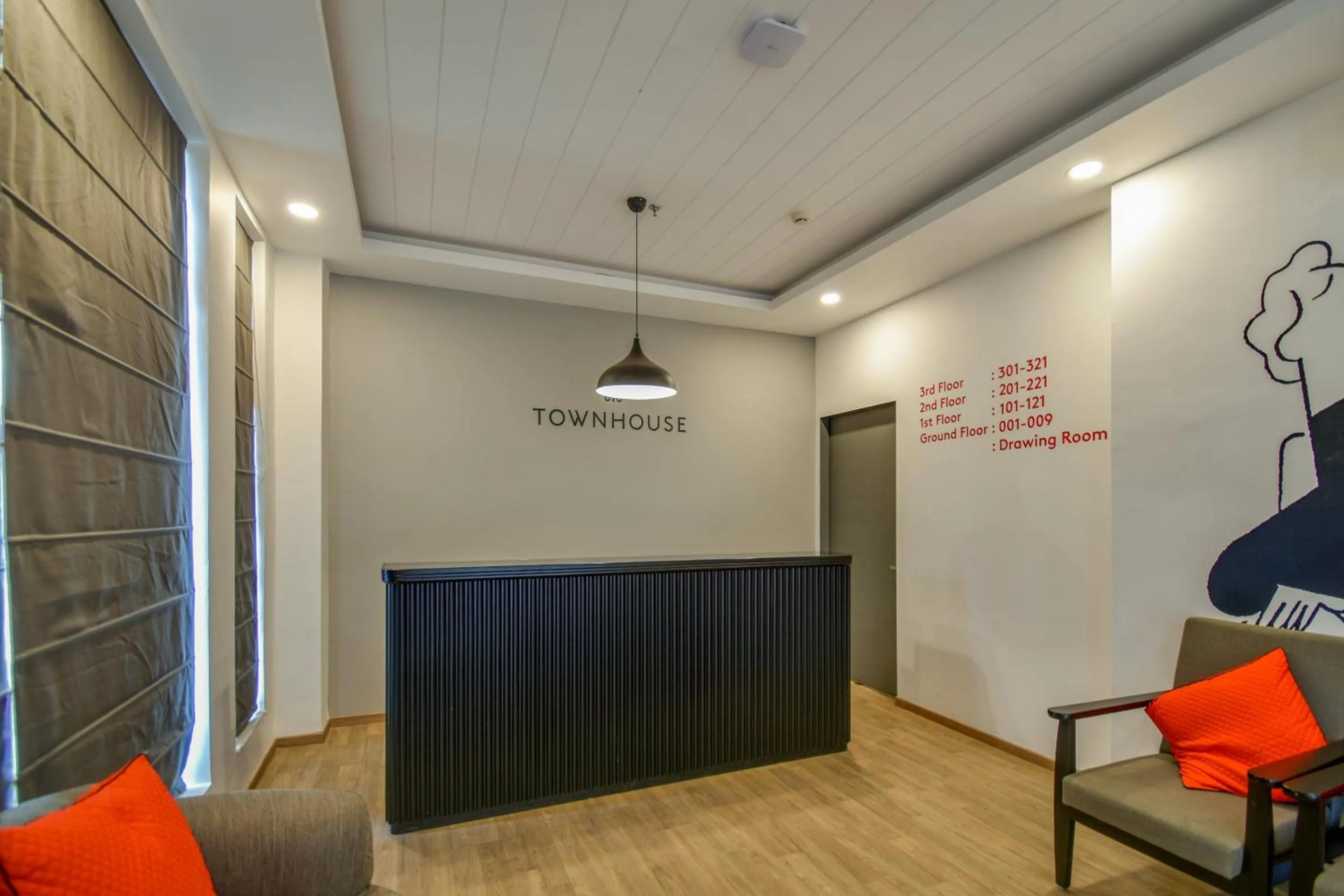 Lobby or reception in Hotel O KG Estate