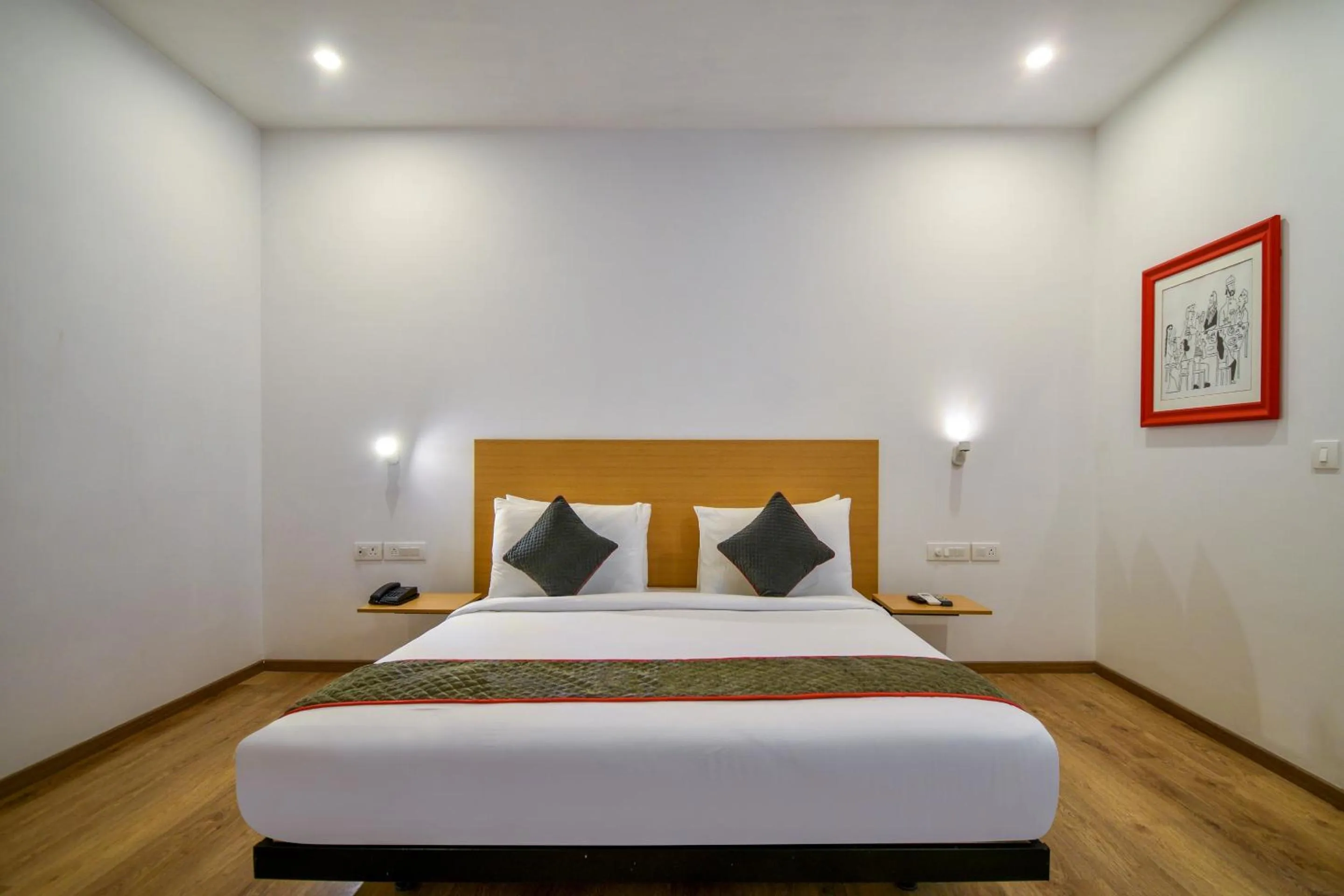 Bedroom, Bed in Hotel O KG Estate