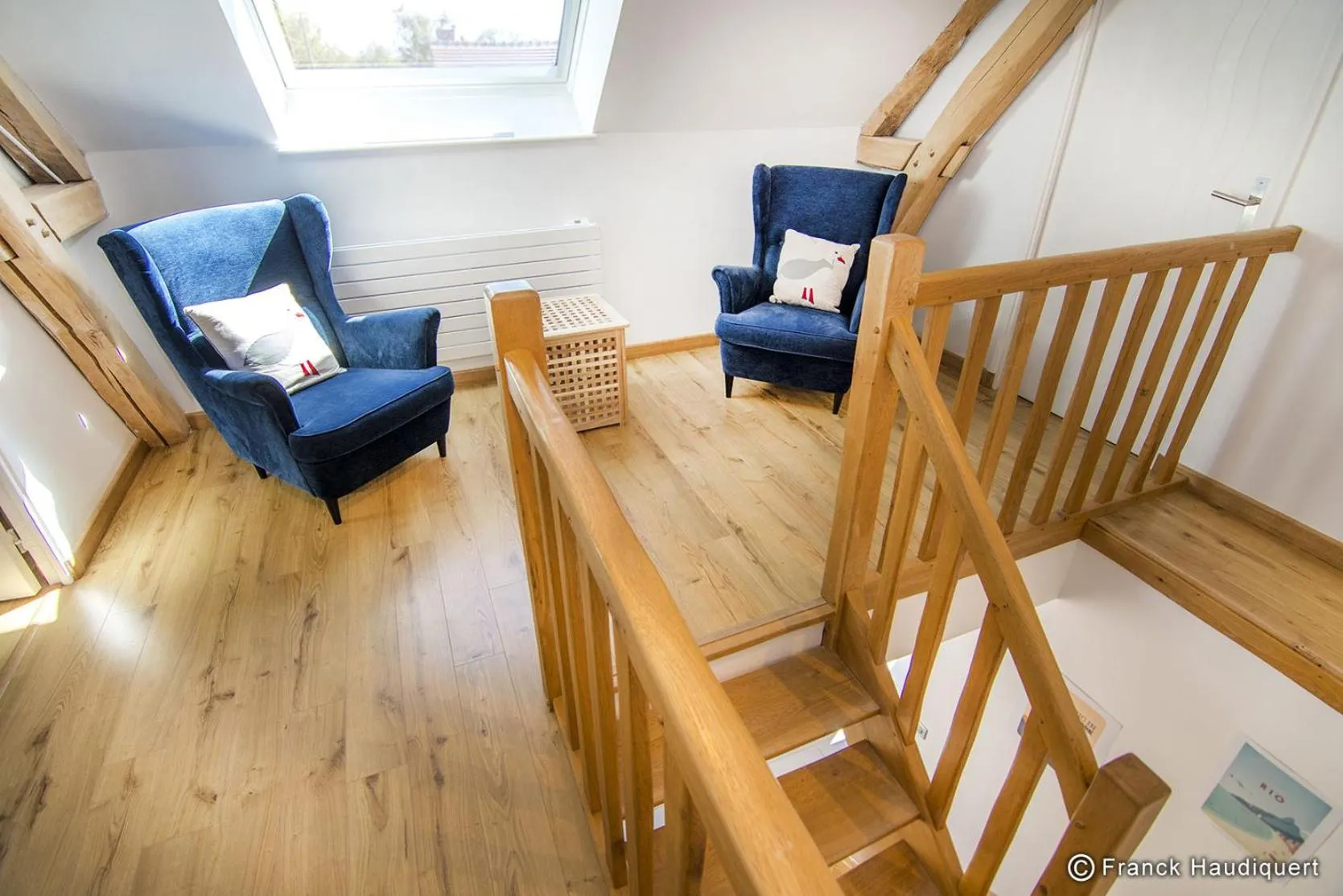 Lobby or reception in Gite Domaine de Trevety