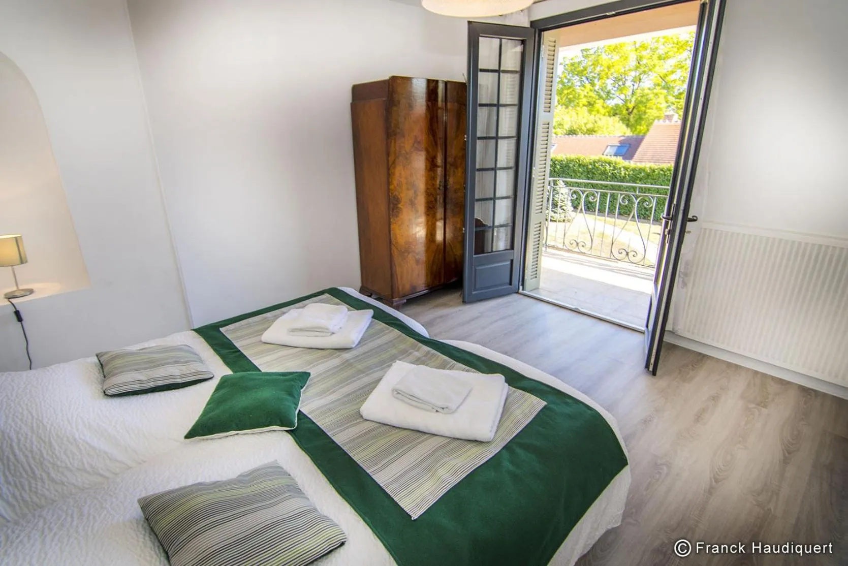 Bedroom, Bed in Gite Domaine de Trevety