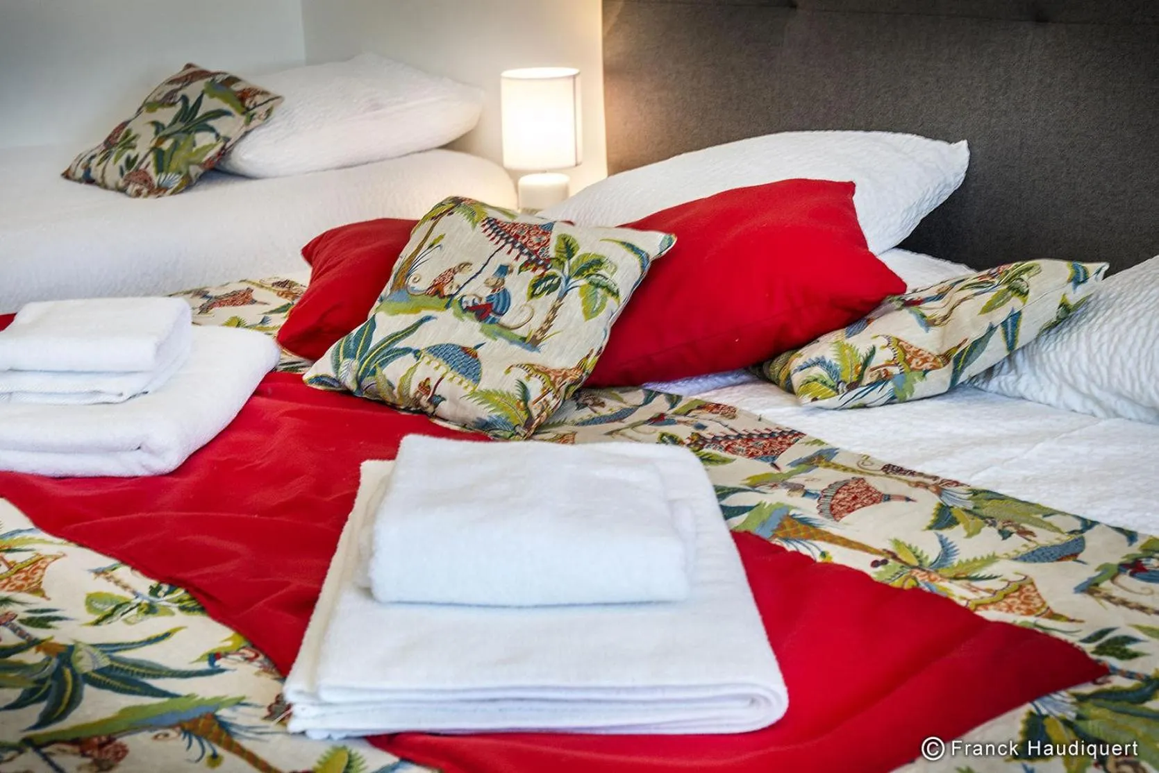 Bedroom, Bed in Gite Domaine de Trevety