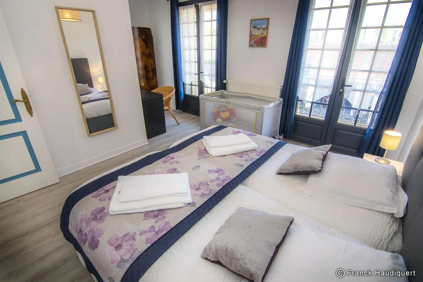 Bedroom, Bed in Gite Domaine de Trevety