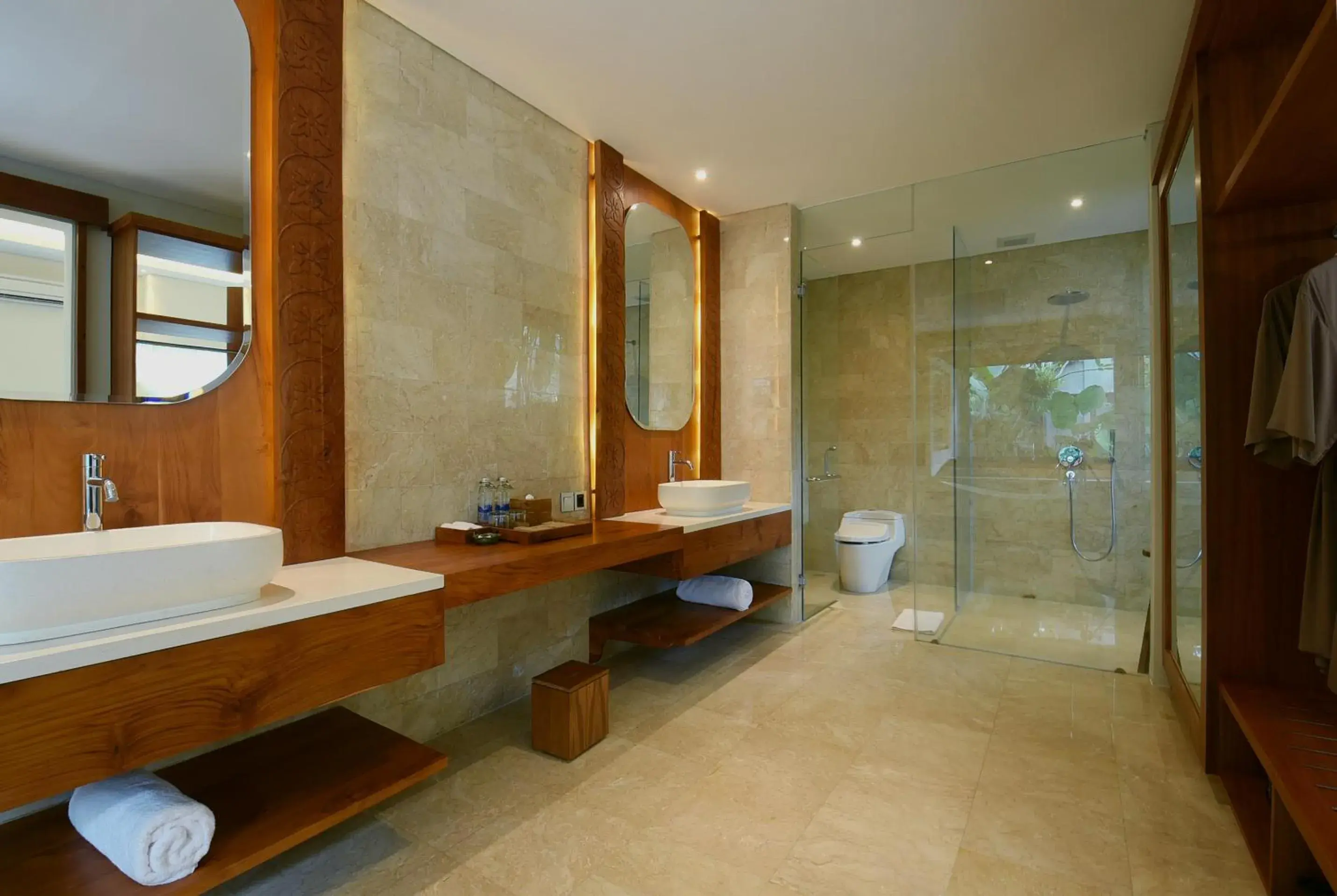 Bathroom in JAPA Suites & Villas Bathroom in JAPA Suites & Villas