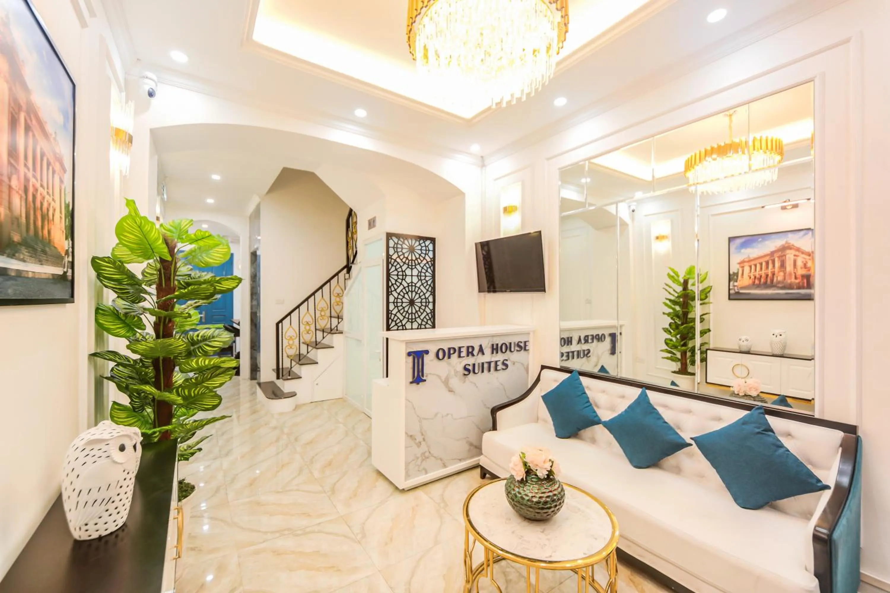 Lobby or reception in Opera House Suites