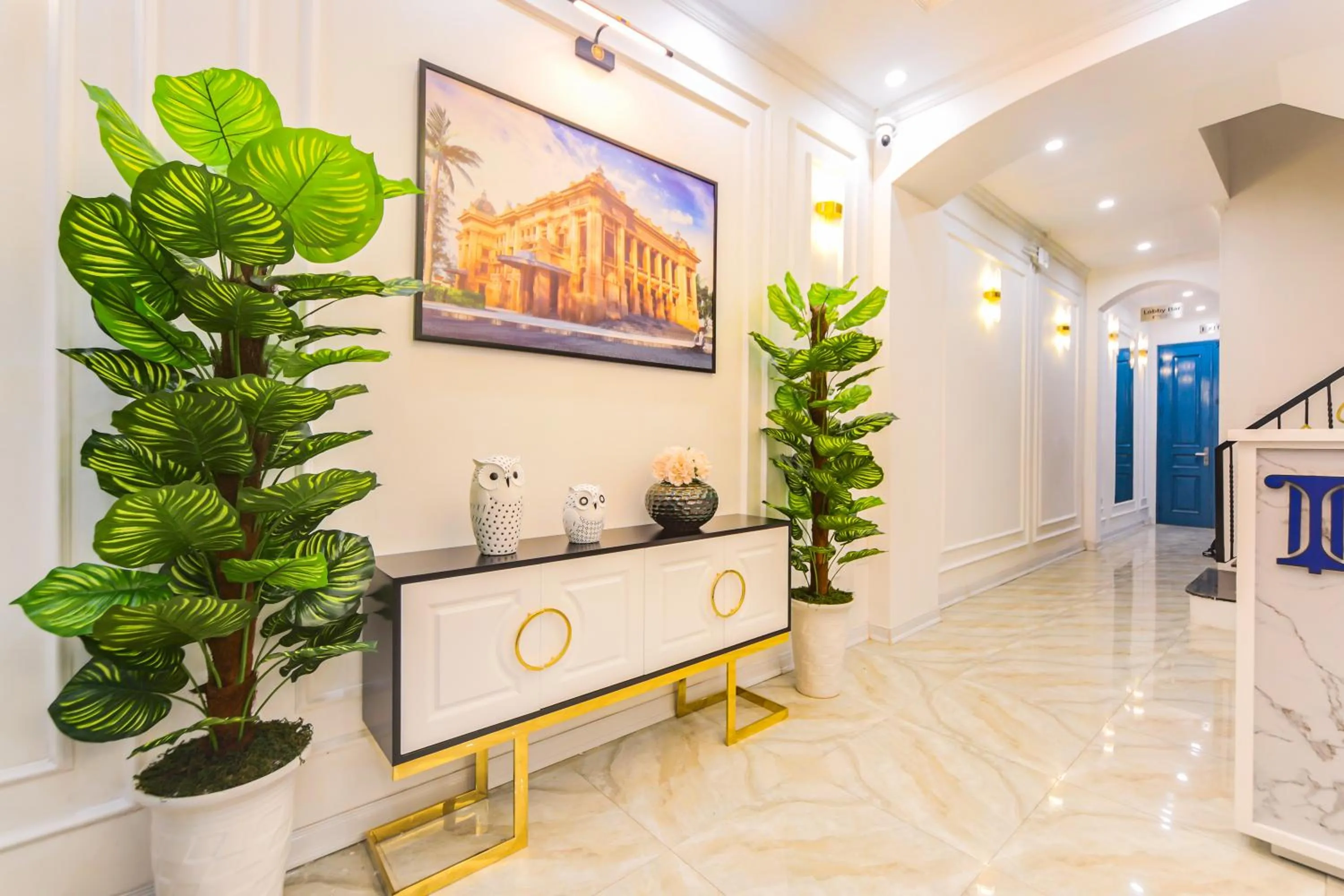 Lobby or reception in Opera House Suites