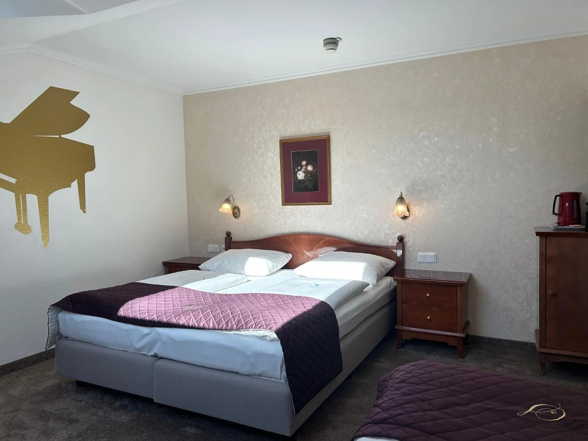 Bed in Hotel Am Schubertring