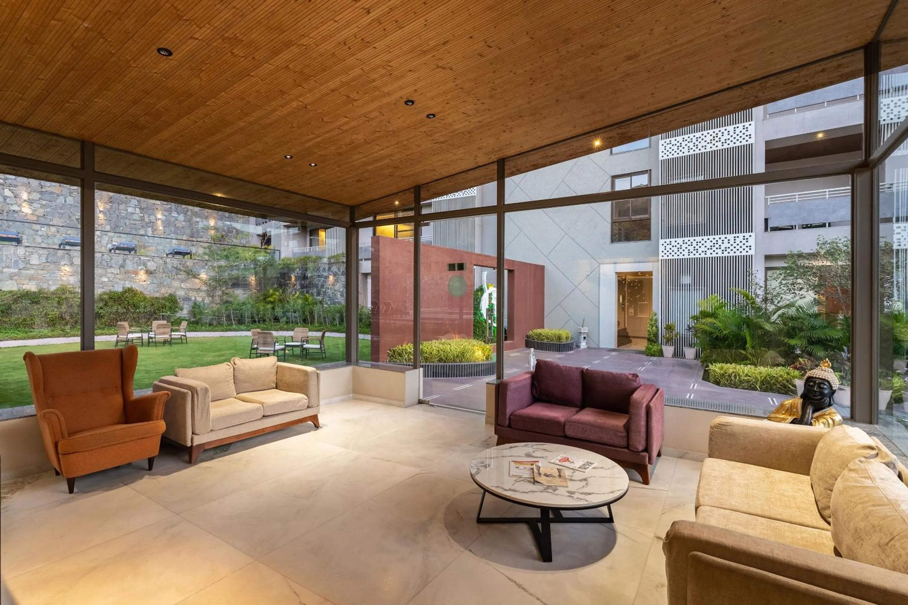 Lobby or reception in Stone Wood Premier Kumbhalgarh