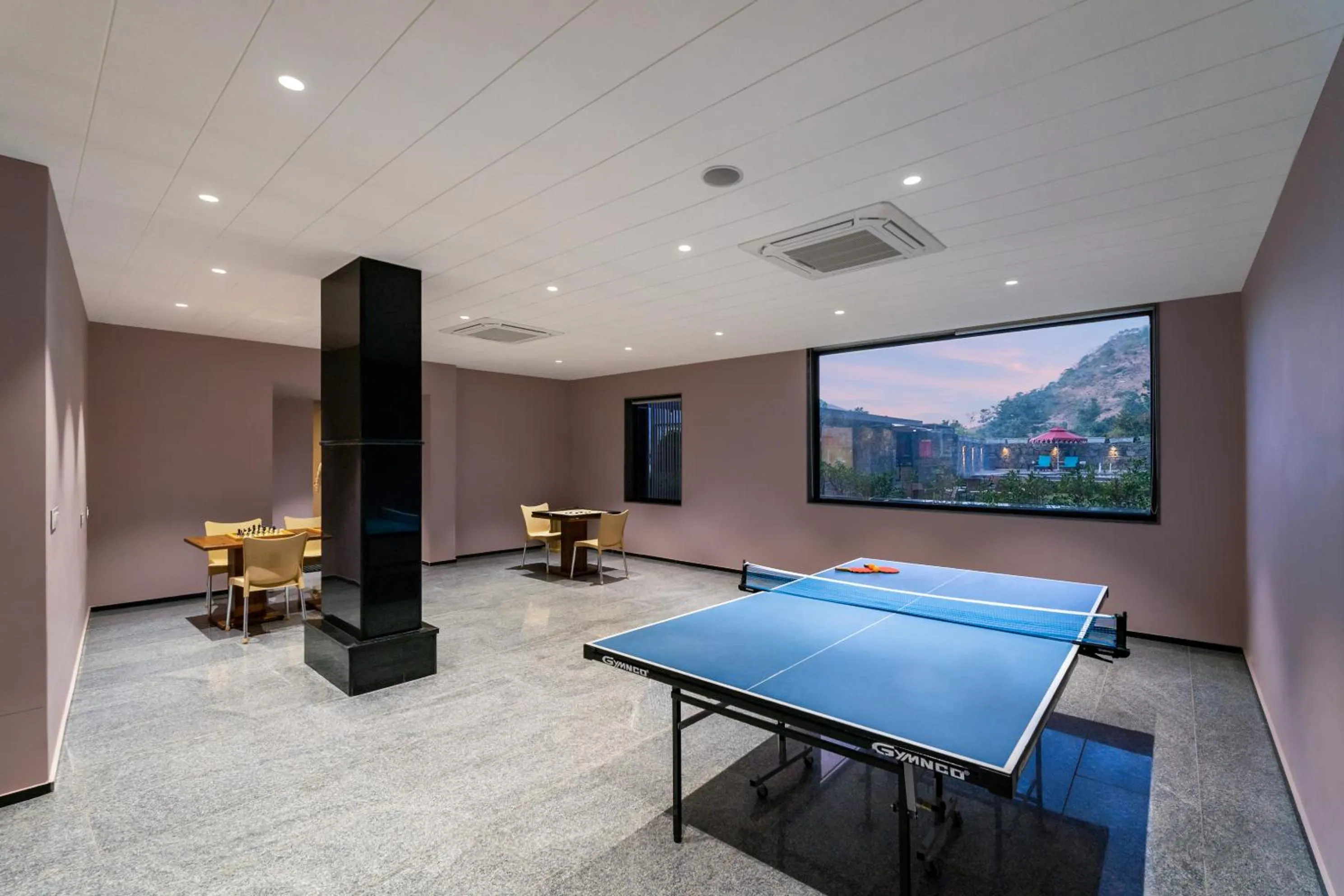 Game Room in Stone Wood Premier Kumbhalgarh
