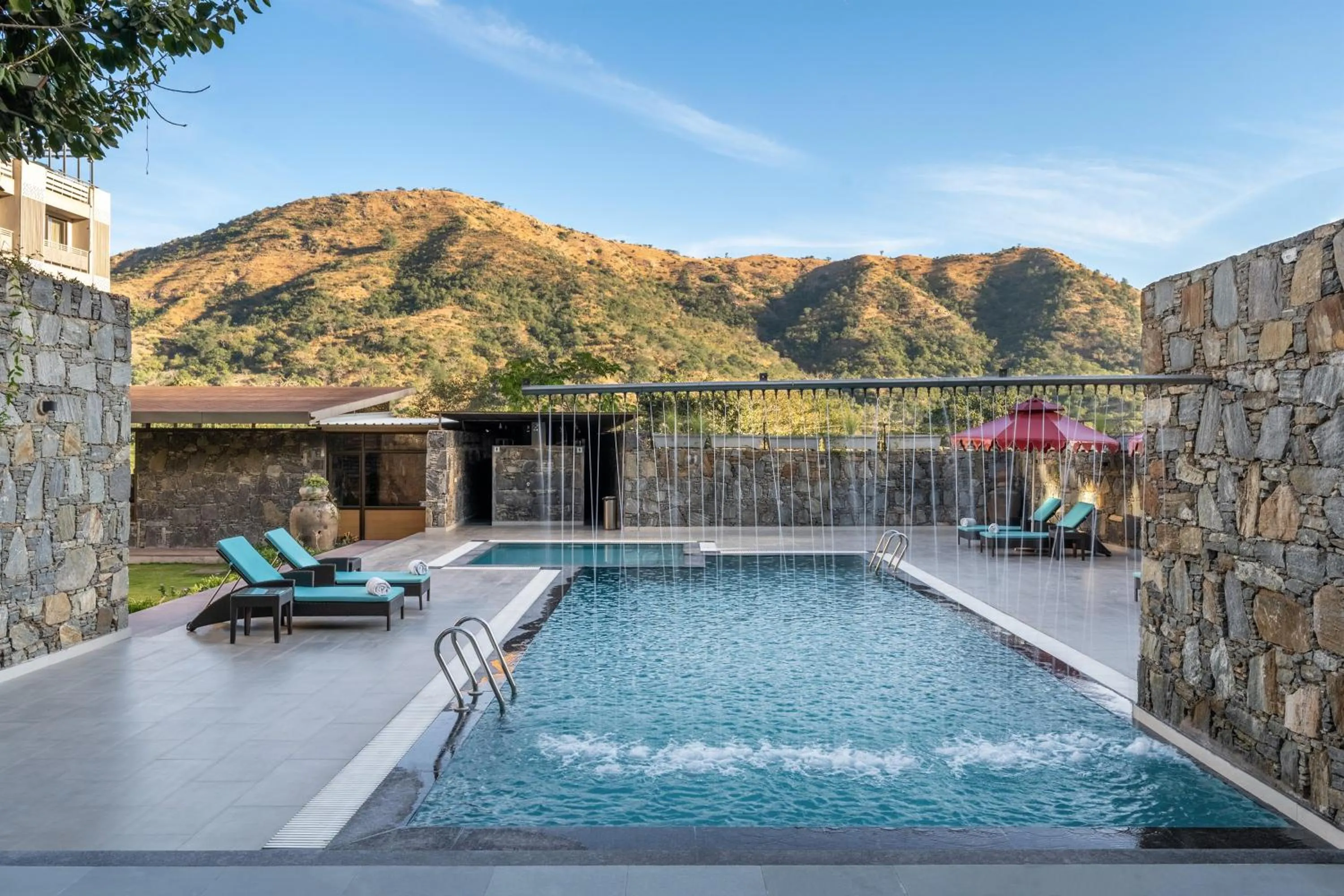 Swimming pool in Stone Wood Premier Kumbhalgarh