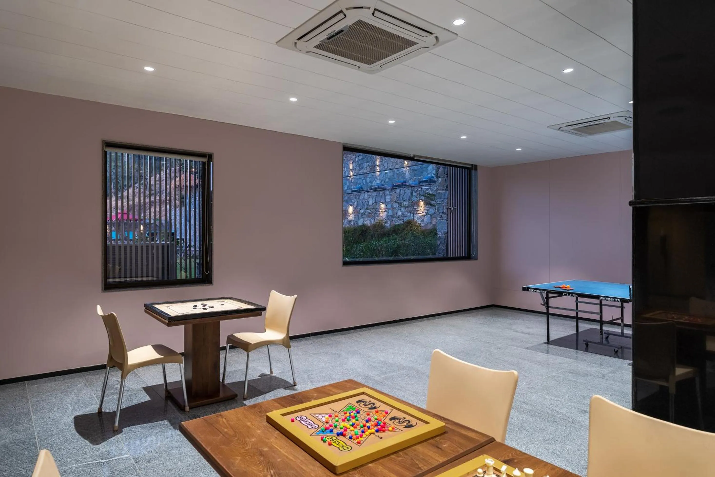 Game Room in Stone Wood Premier Kumbhalgarh