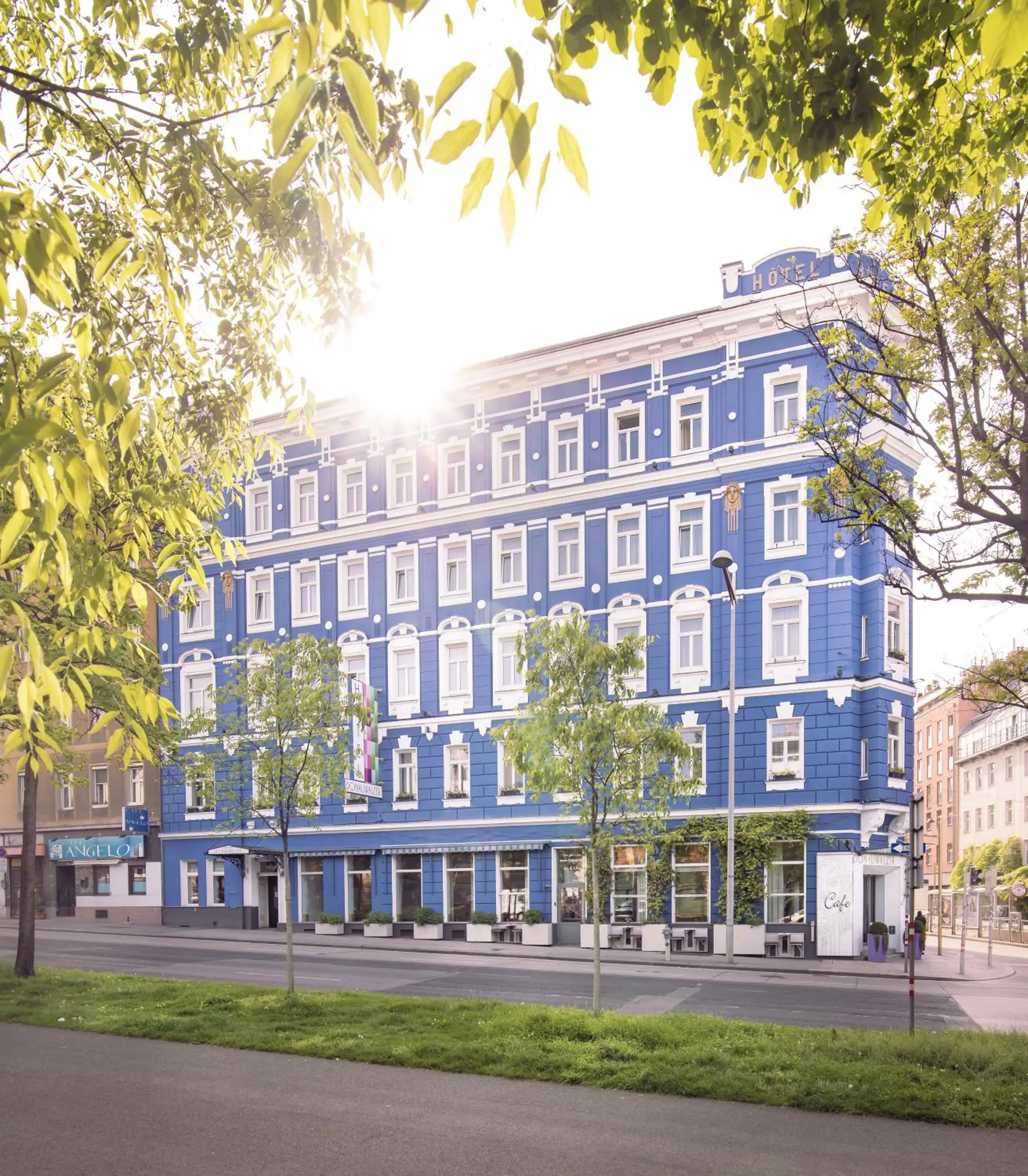 Property building in BoutiqueHOTEL Donauwalzer Property building in BoutiqueHOTEL Donauwalzer