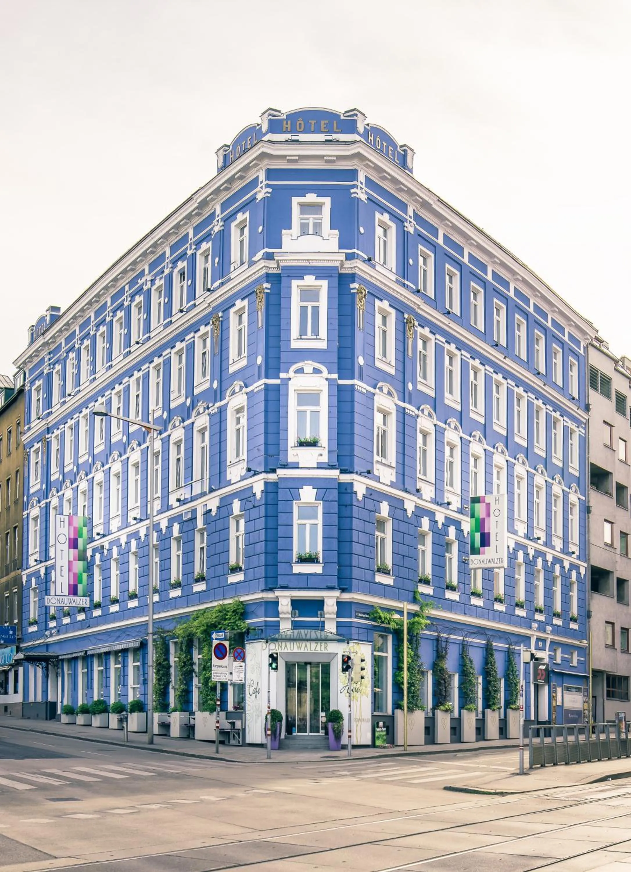 Property building in BoutiqueHOTEL Donauwalzer