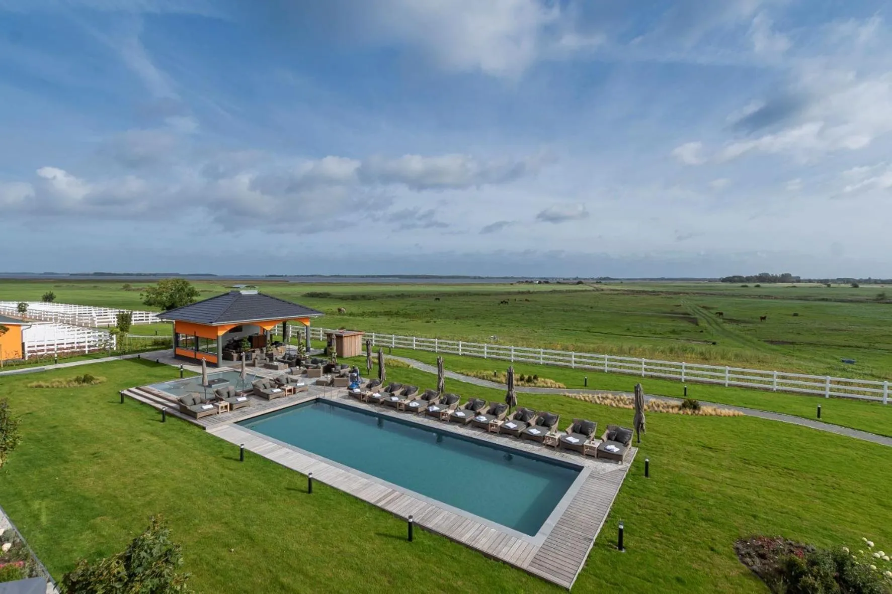 Balcony/Terrace in Luxus Resort Rügen Residenz Kubitzer Bodden