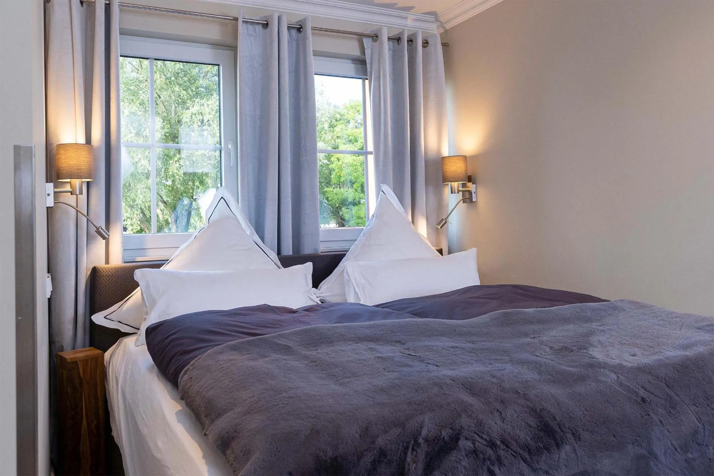 Bed in Luxus Resort Rügen Residenz Kubitzer Bodden