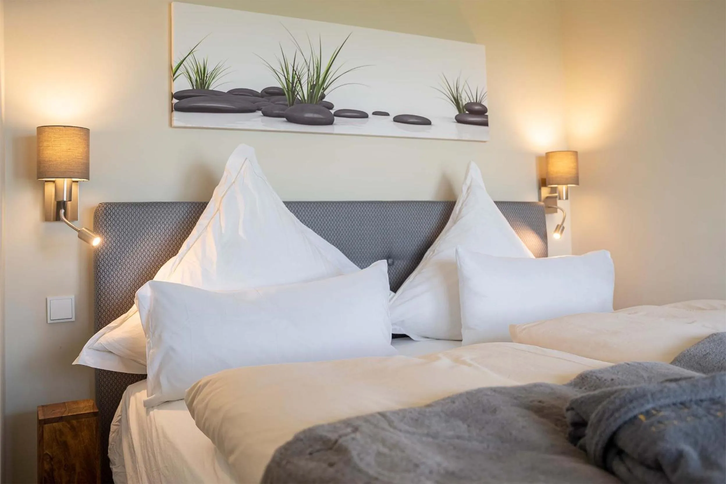 Bed in Luxus Resort Rügen Residenz Kubitzer Bodden